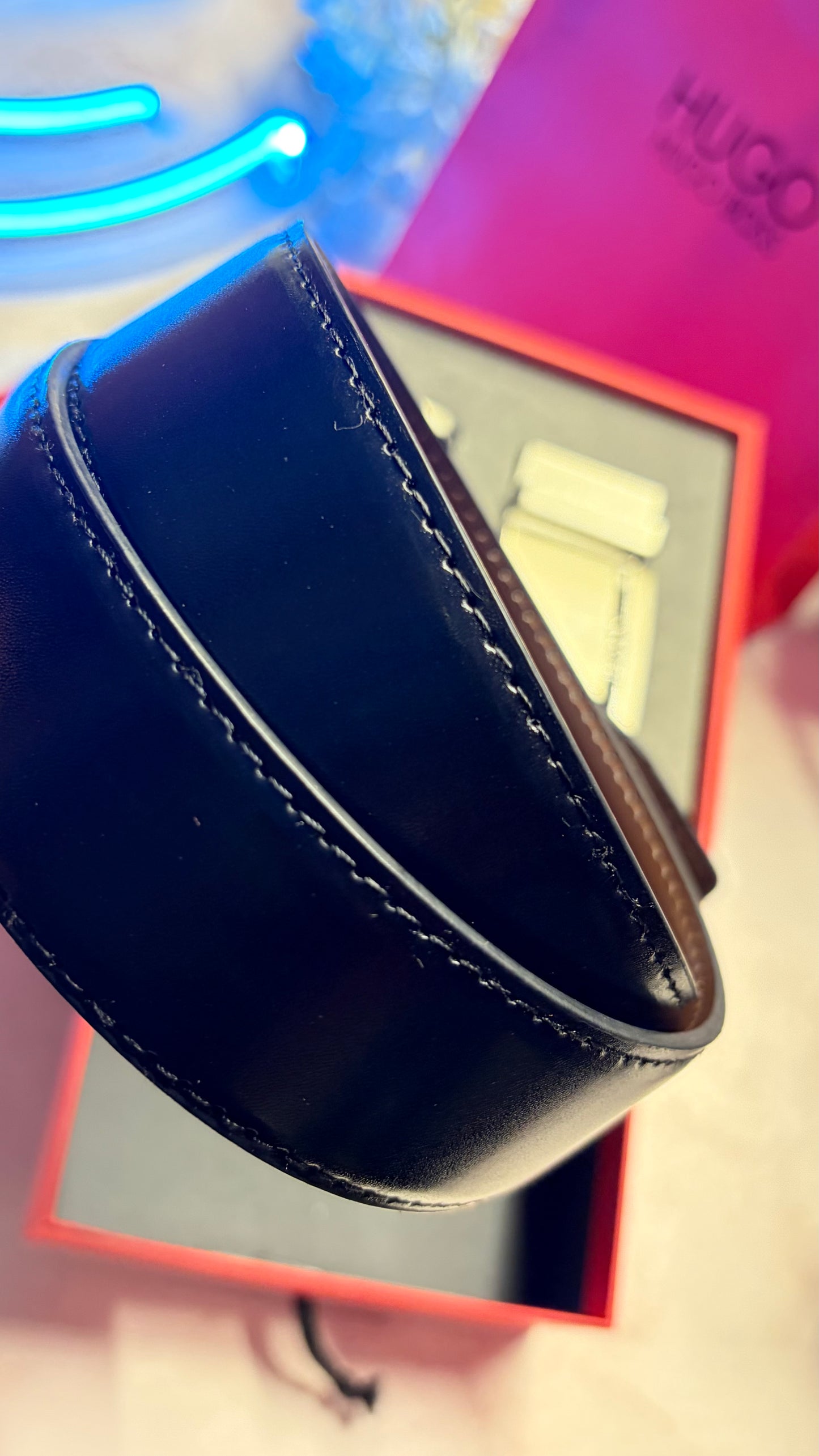 Hugo Boss Double Face Belt Set