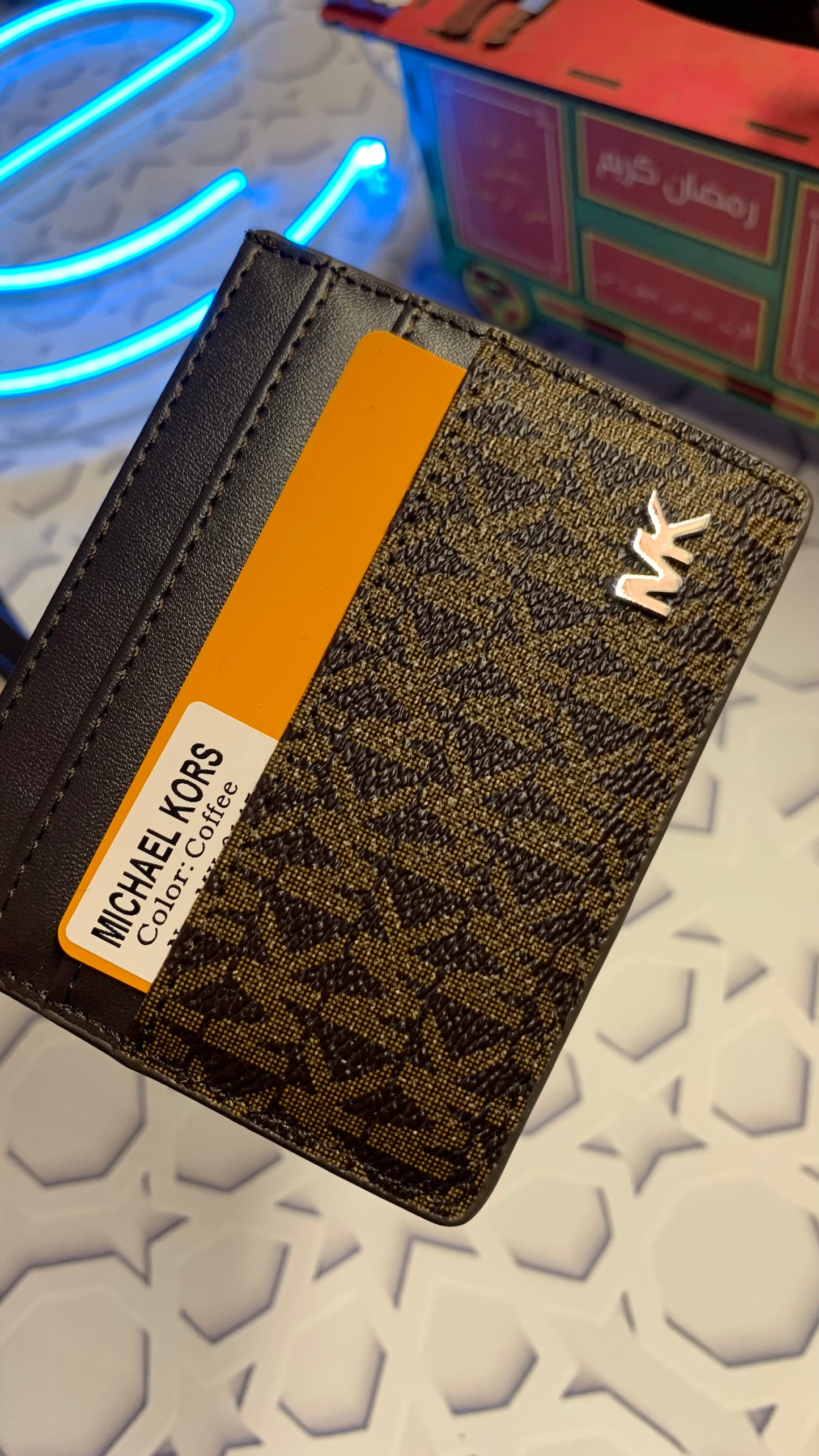 MK Cardholder - Brown