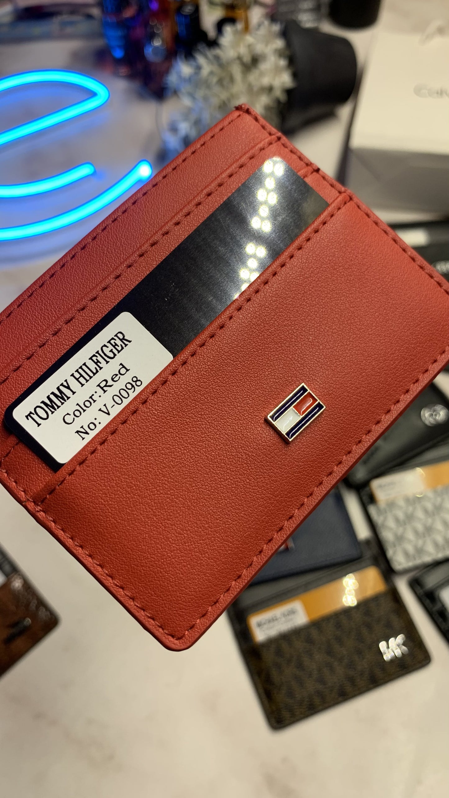 Tommy Hilfiger Cardholder - Red