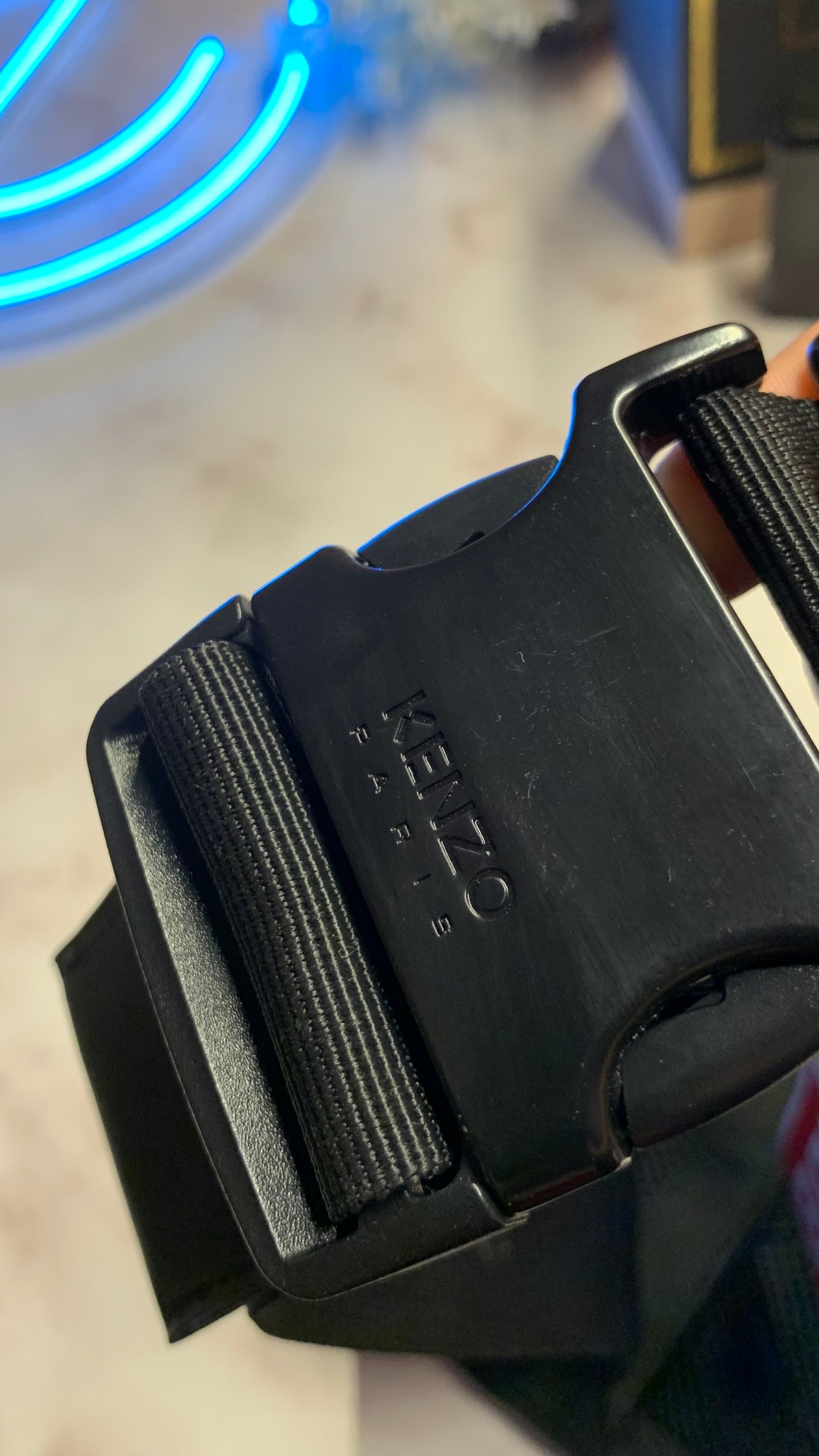 Kenzo Black waist bag