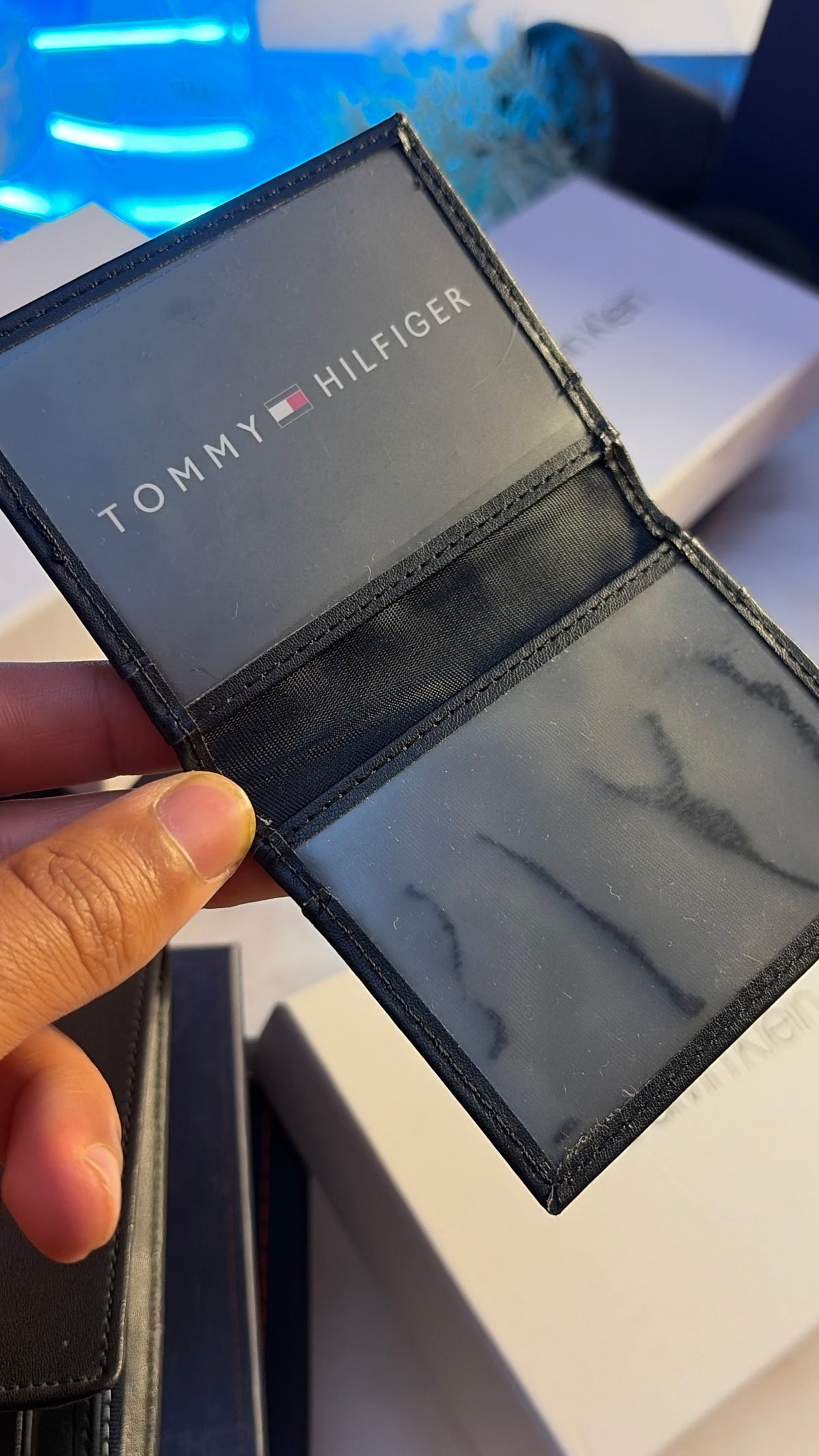 Tommy Hilfiger Wallet For Men With ID Holder