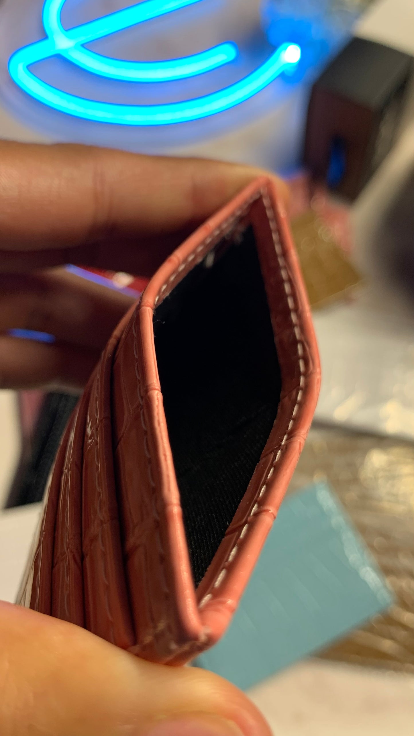 Pink Cardholder For Women