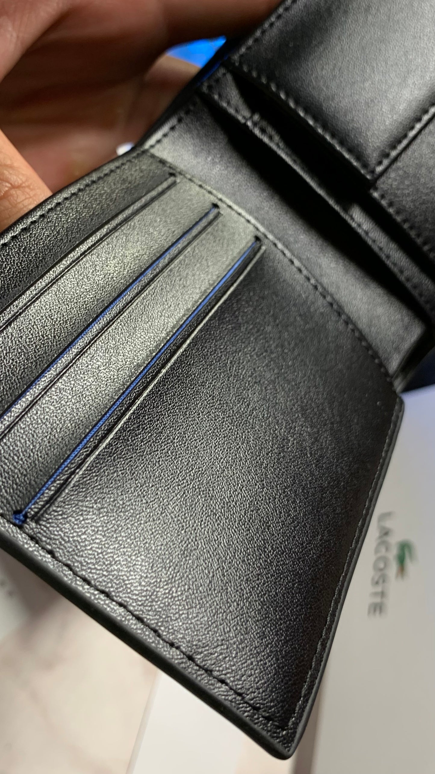 Lacoste Wallet & Keychain Set