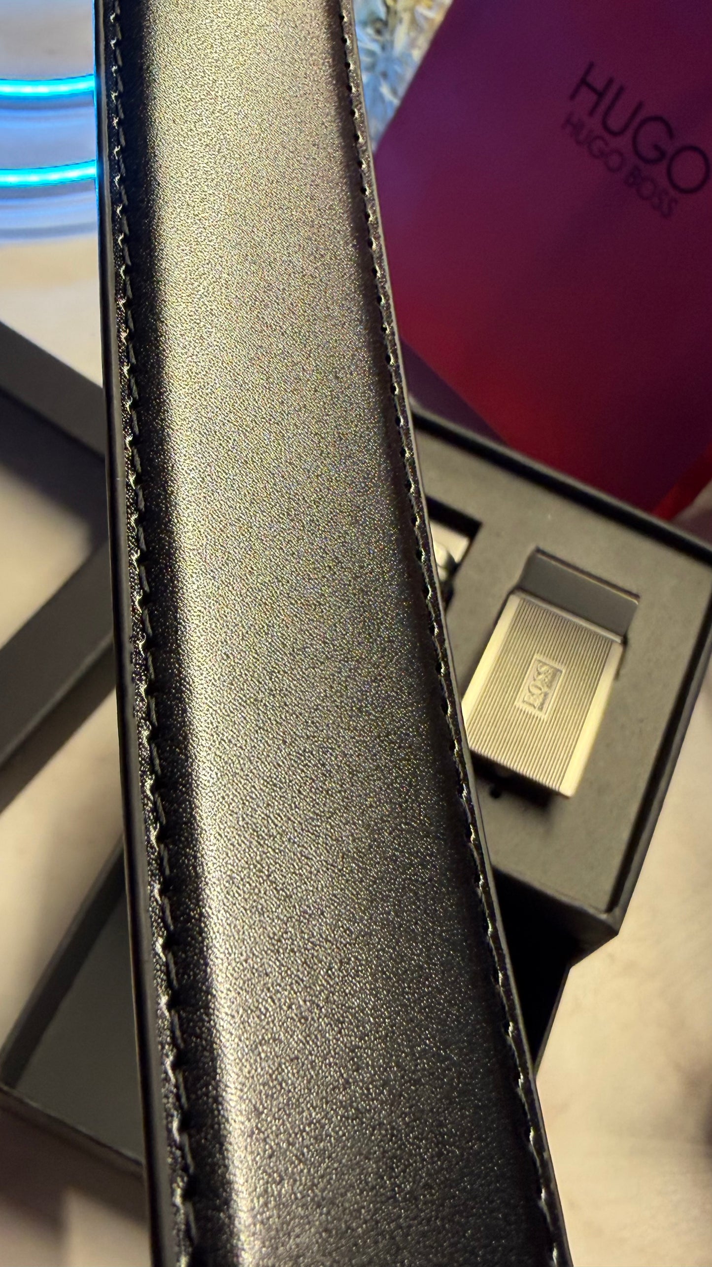 Hugo Boss Double Face Belt Set