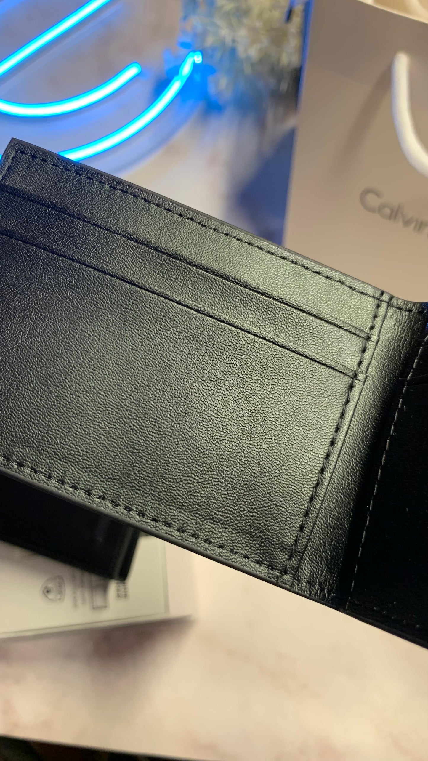 Calvin Klein wallet and cardholder