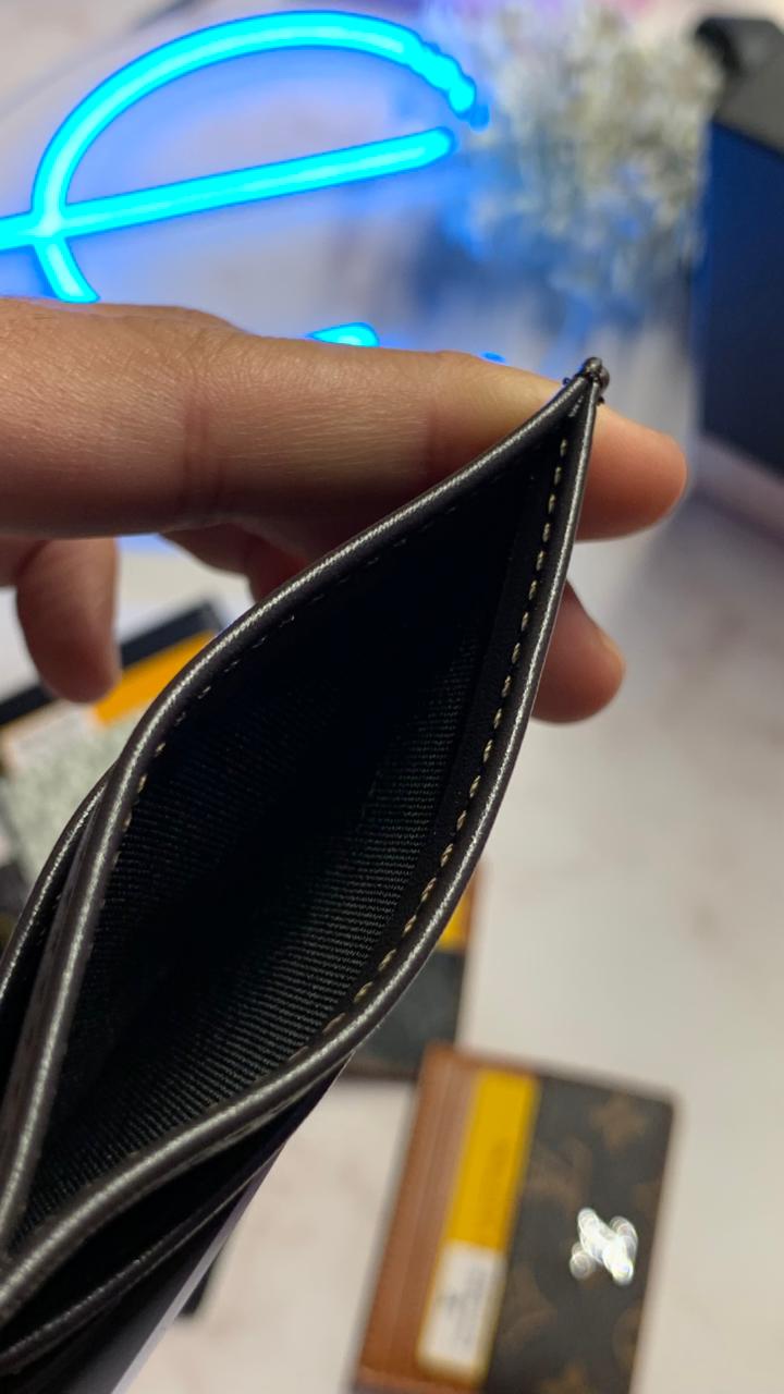 Lacoste Cardholder - Dark Brown