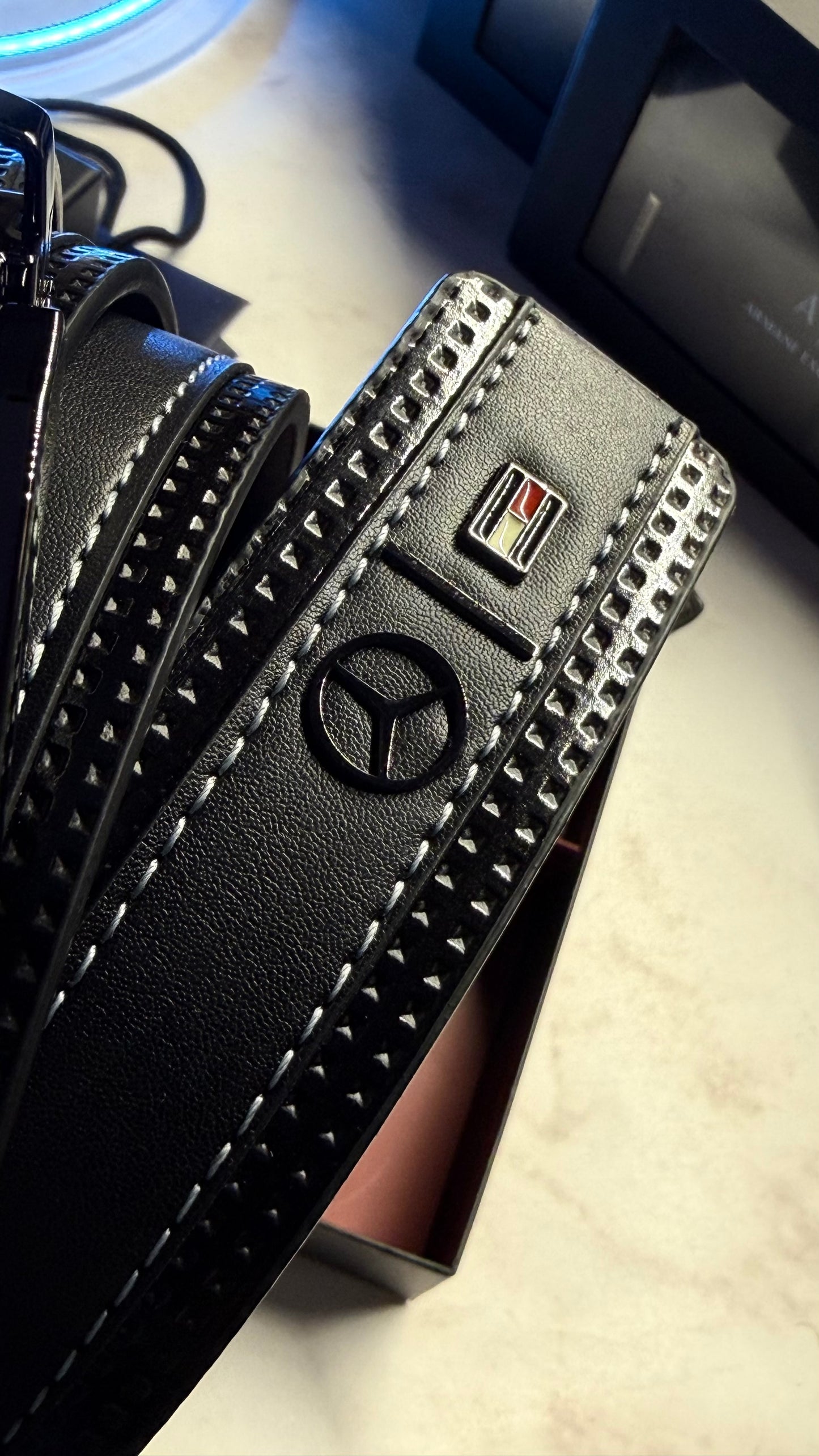 Tommy Hilfiger x Mercedes Wallet & Belt Set