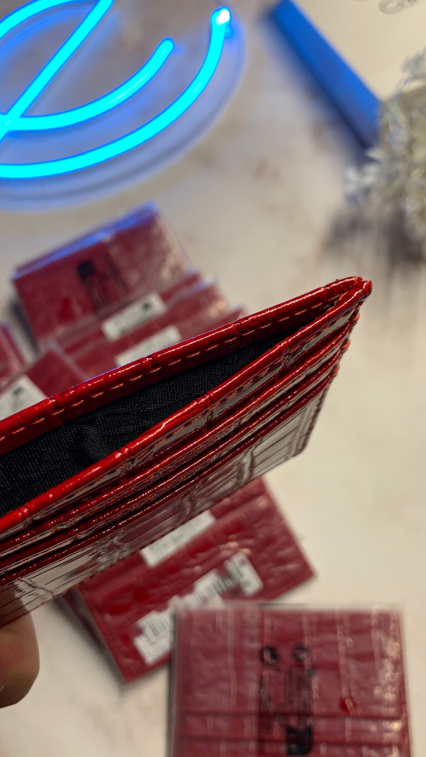 Red Cardholder