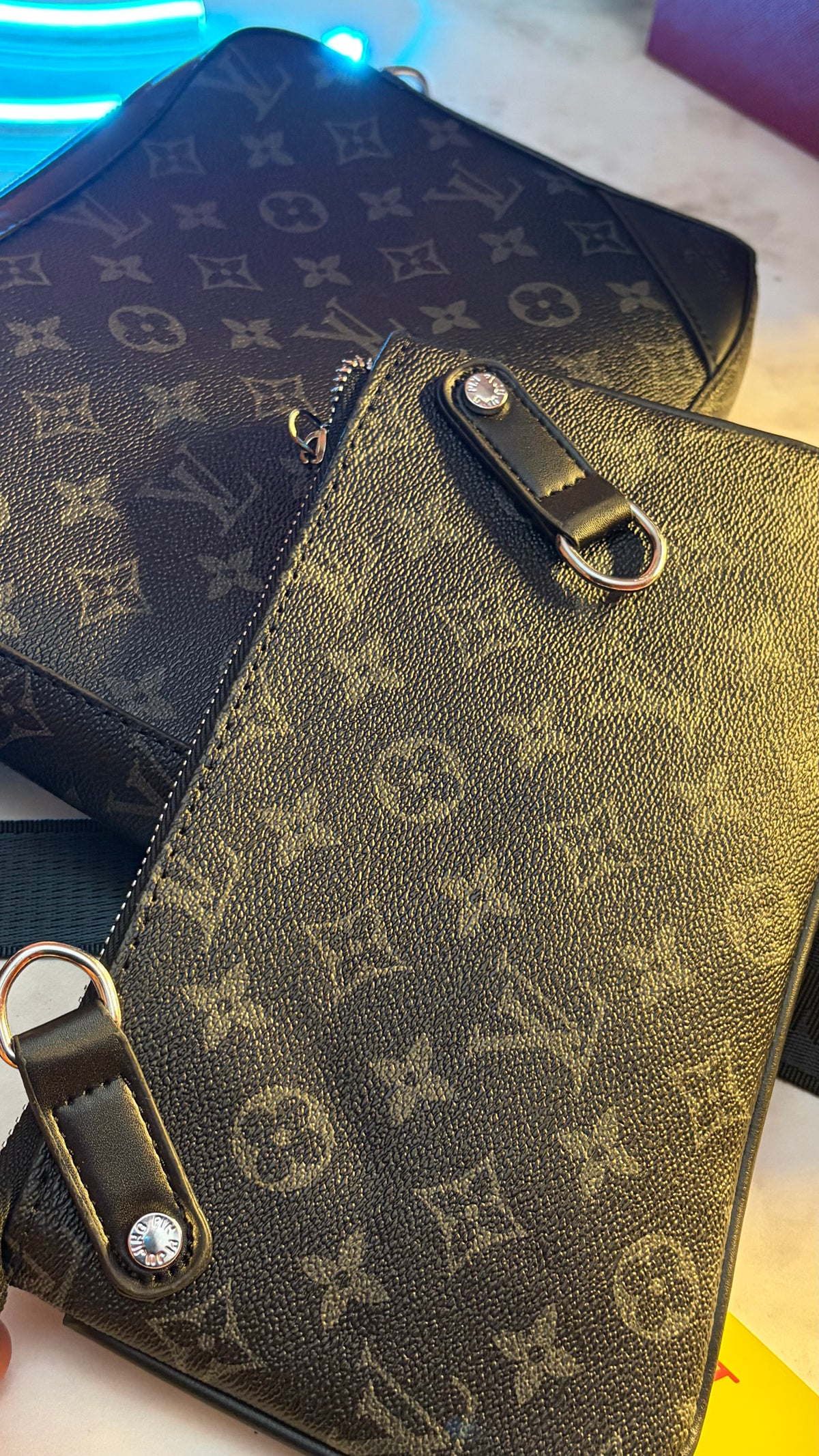 Louis Vuitton Bags Set - 3 Pcs - 2x1 Clutch & Crossbag
