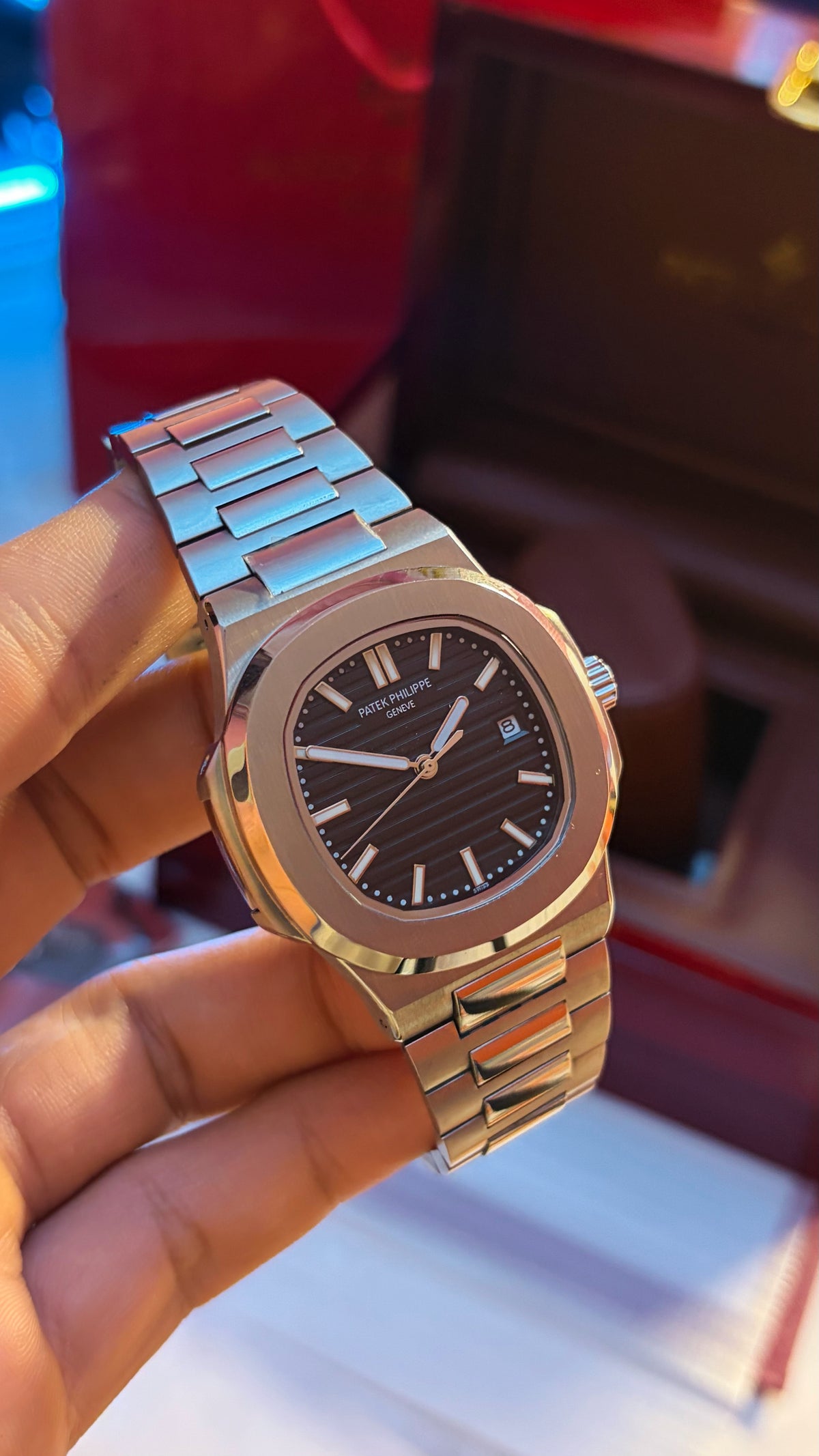 Patek Philippe Watch For Men - Black Dial