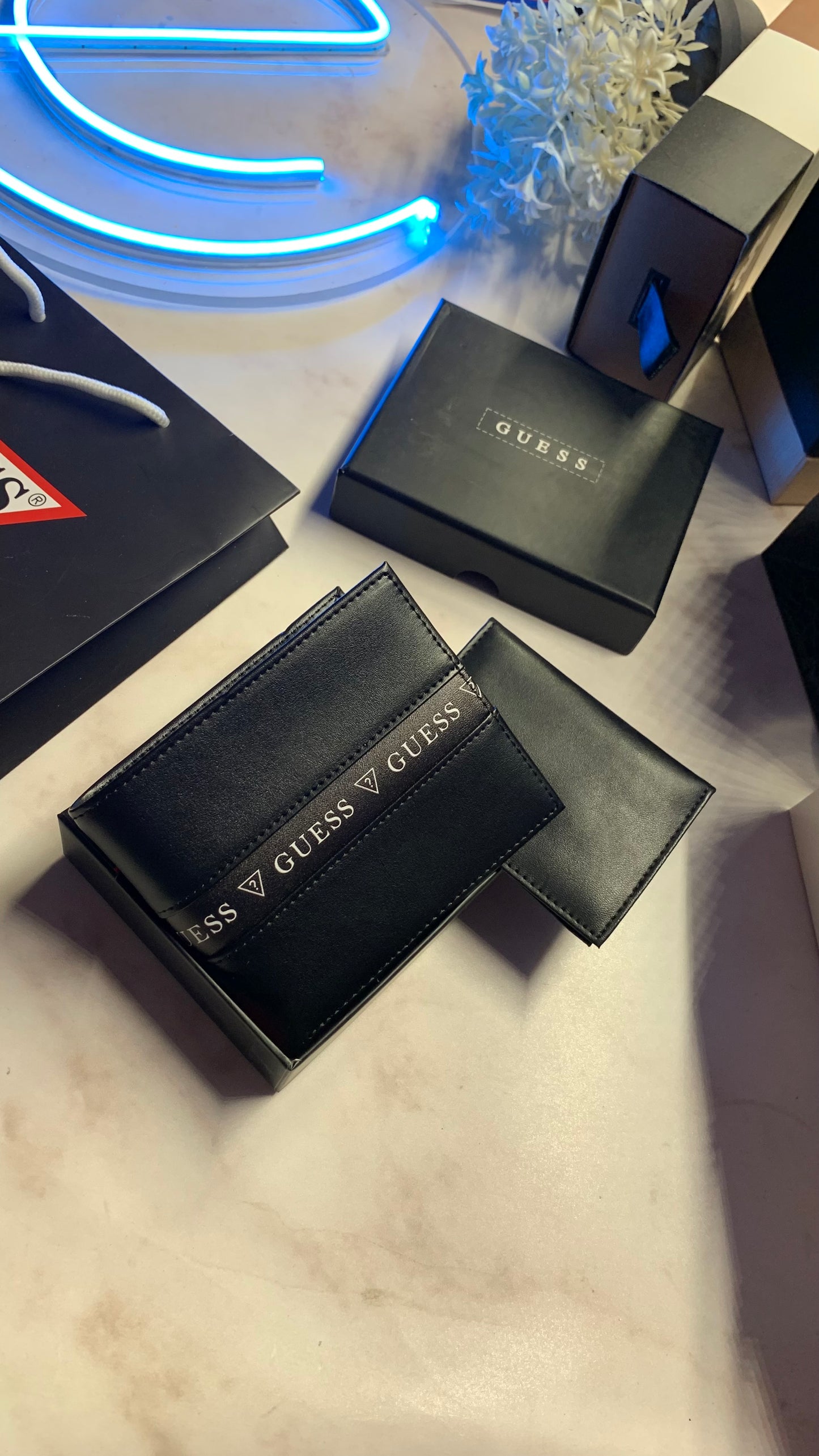 Guess Wallet For Men With ID Holder