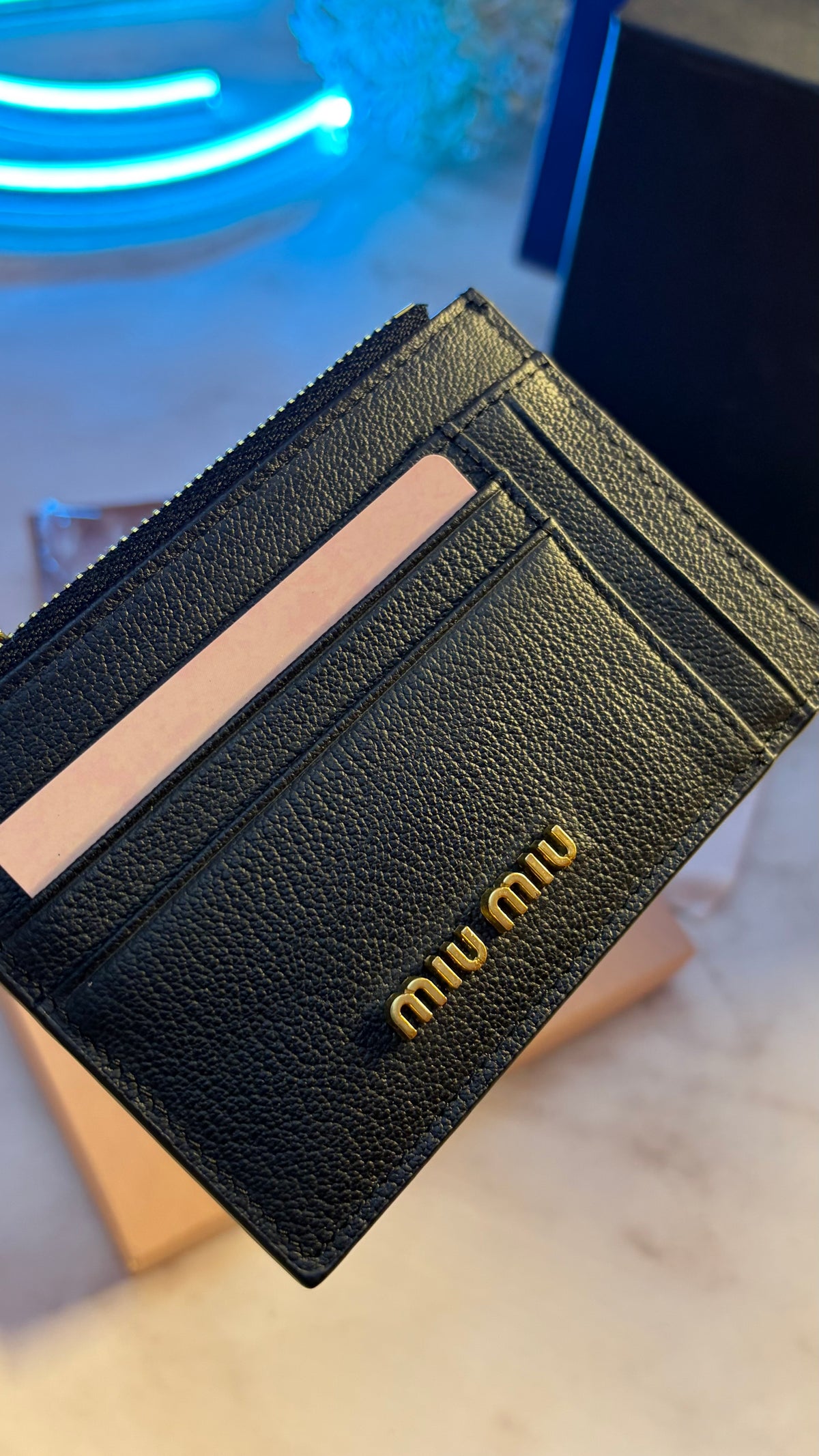 miu miu Zipper Cardholder - Premium Quality