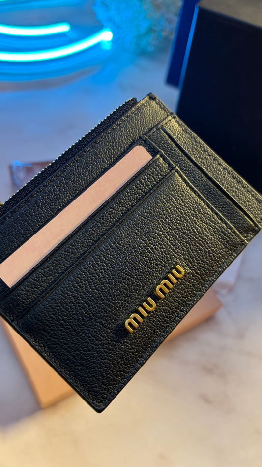 miu miu Zipper Cardholder - Premium Quality