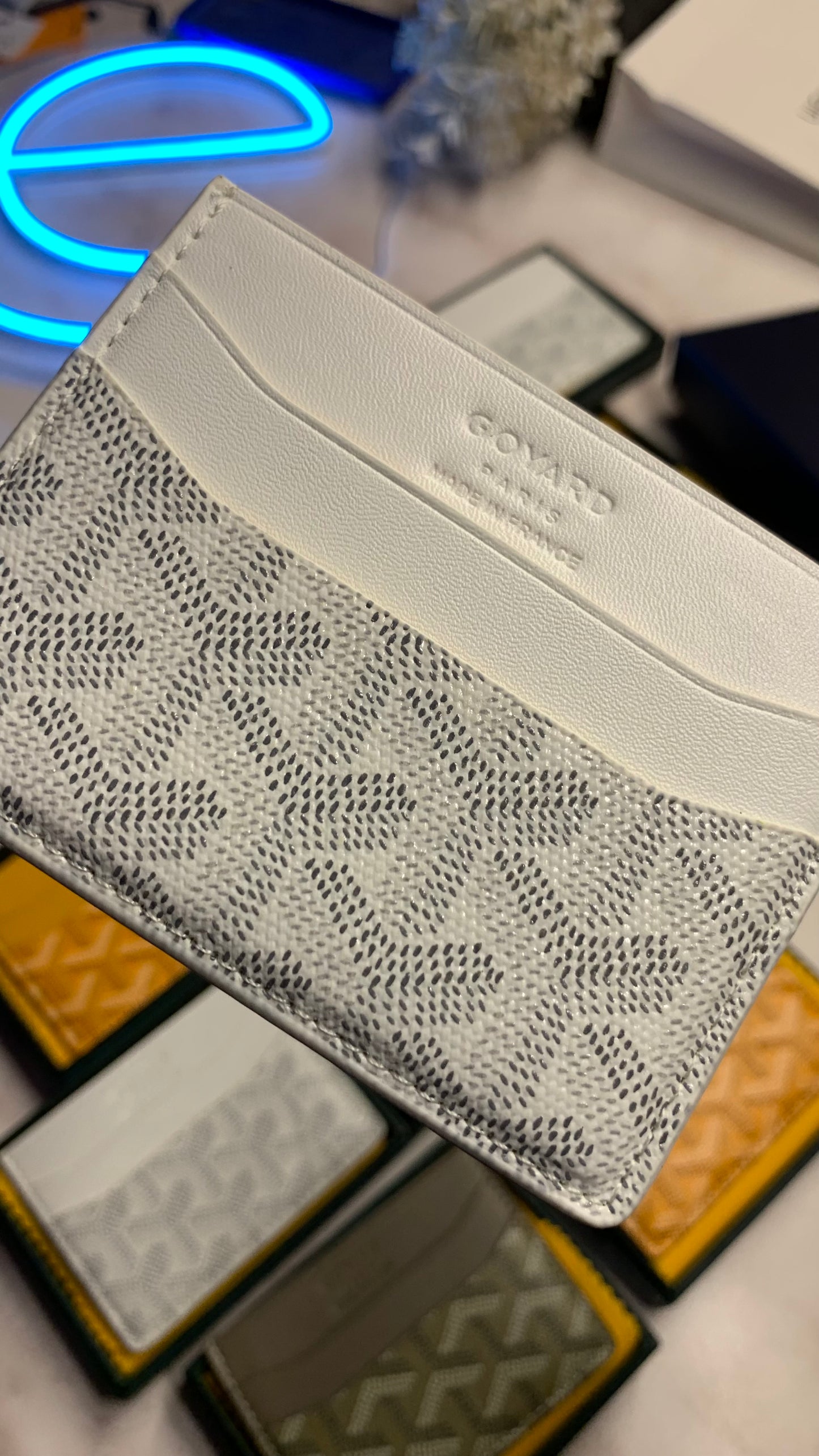 GOYARD Cardholder - White