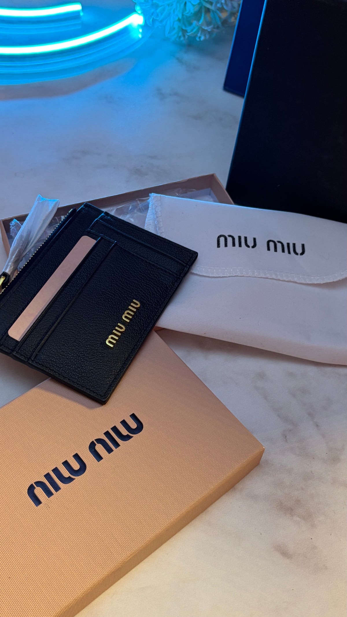 miu miu Zipper Cardholder - Premium Quality