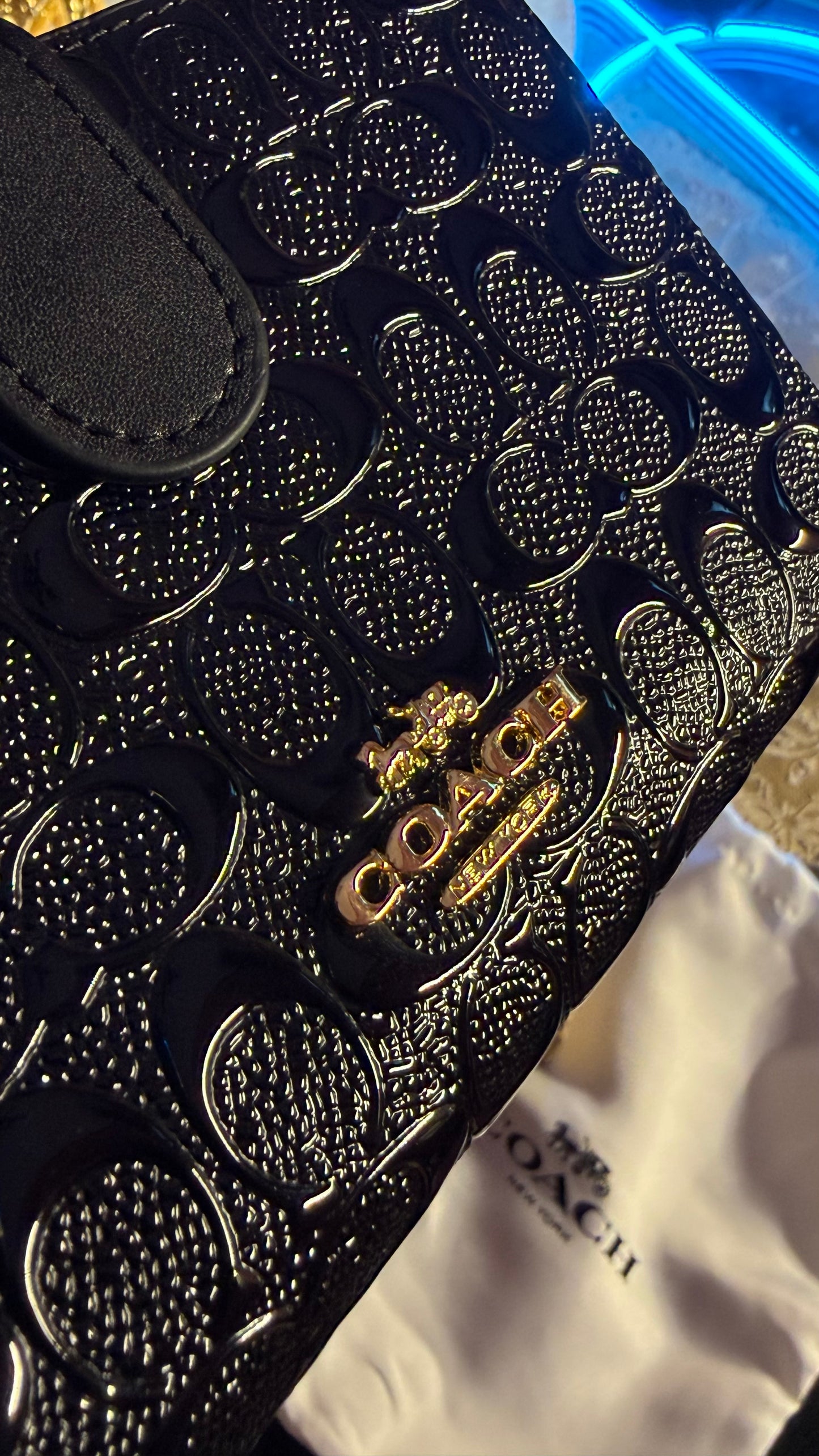Coach Black Wallet For Women - Premium Quality