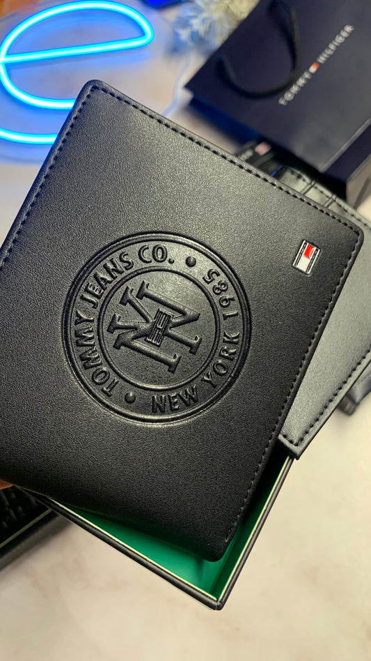 Tommy Hilfiger Bifold wallet - Leather box
