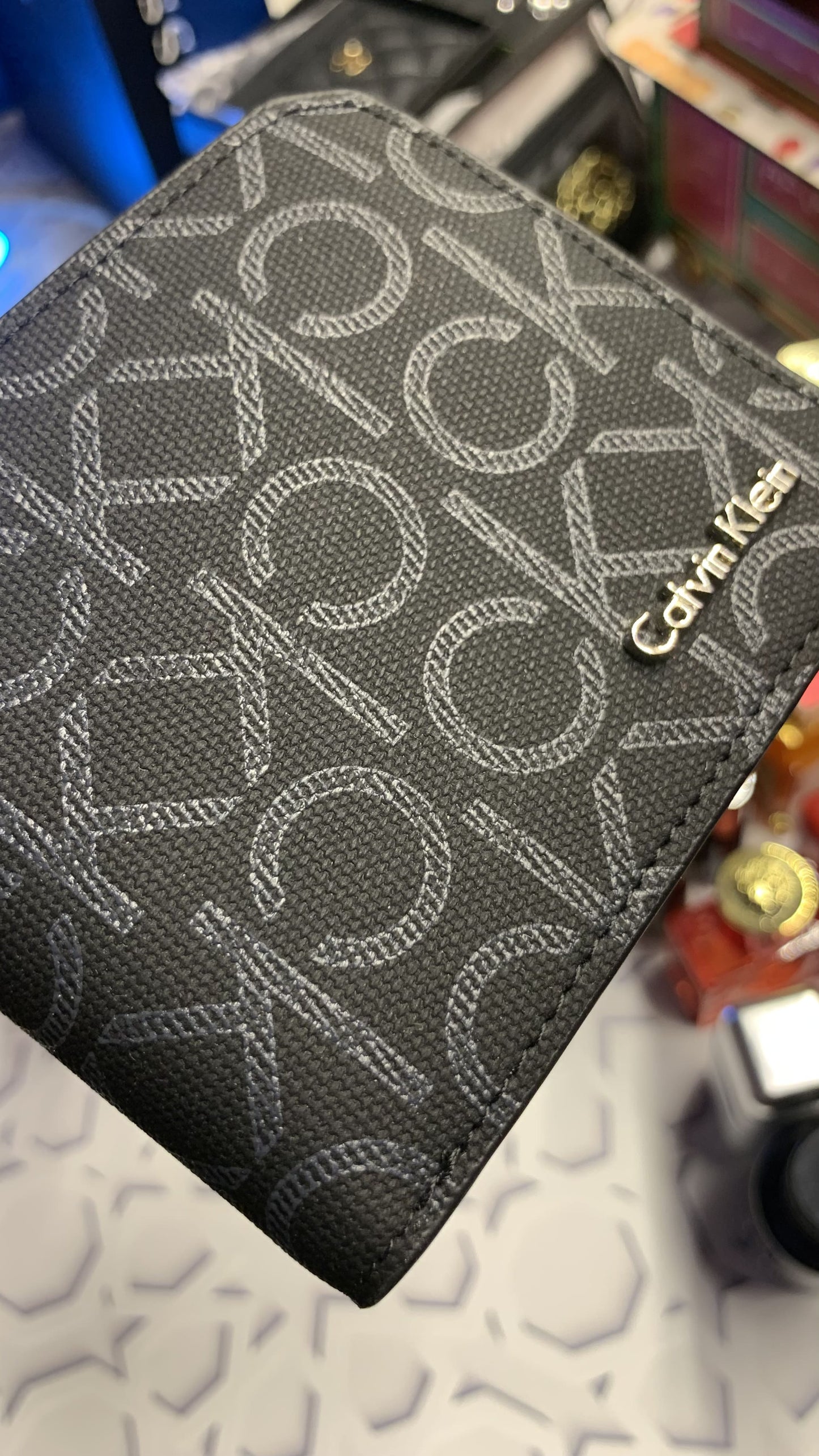 Calvin Klein Wallet - Printed CK Pattern