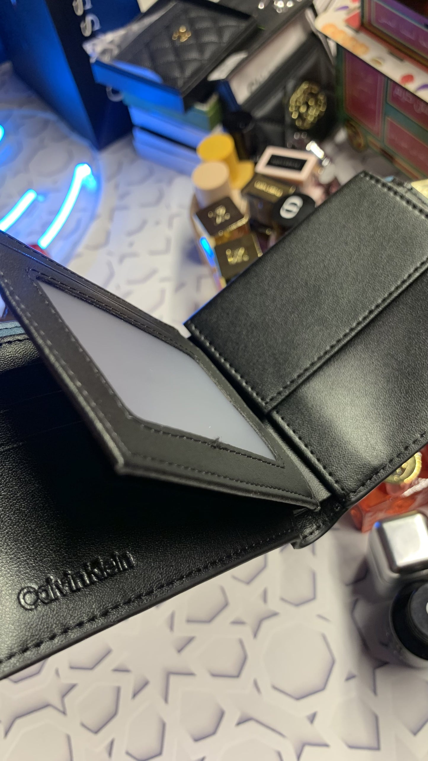 Calvin Klein Wallet - Printed CK Pattern