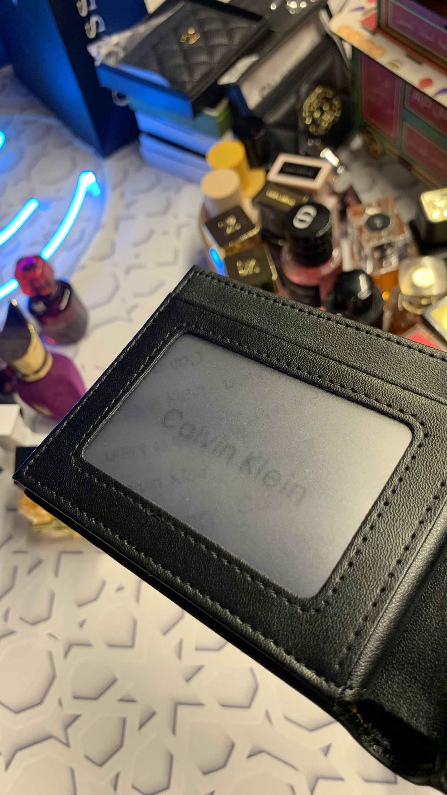Calvin Klein Wallet - Printed CK Pattern