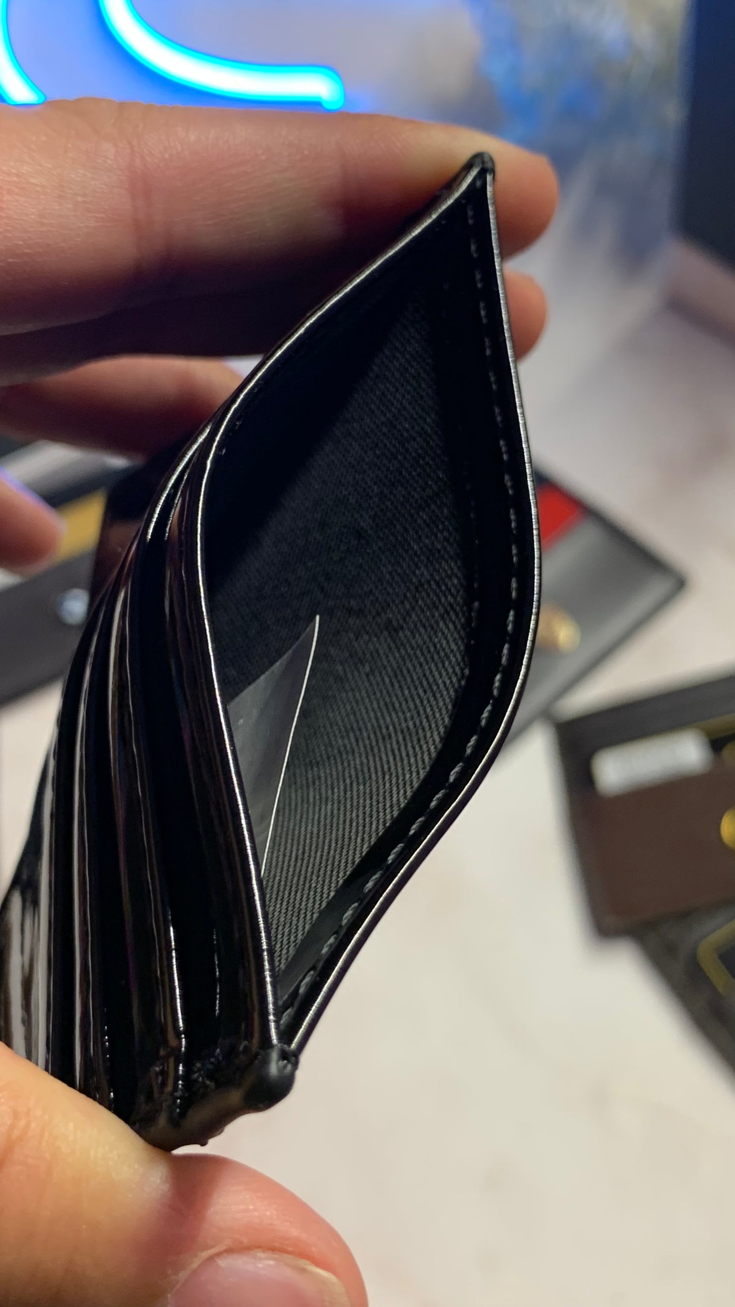 Ferrari Cardholder - Black