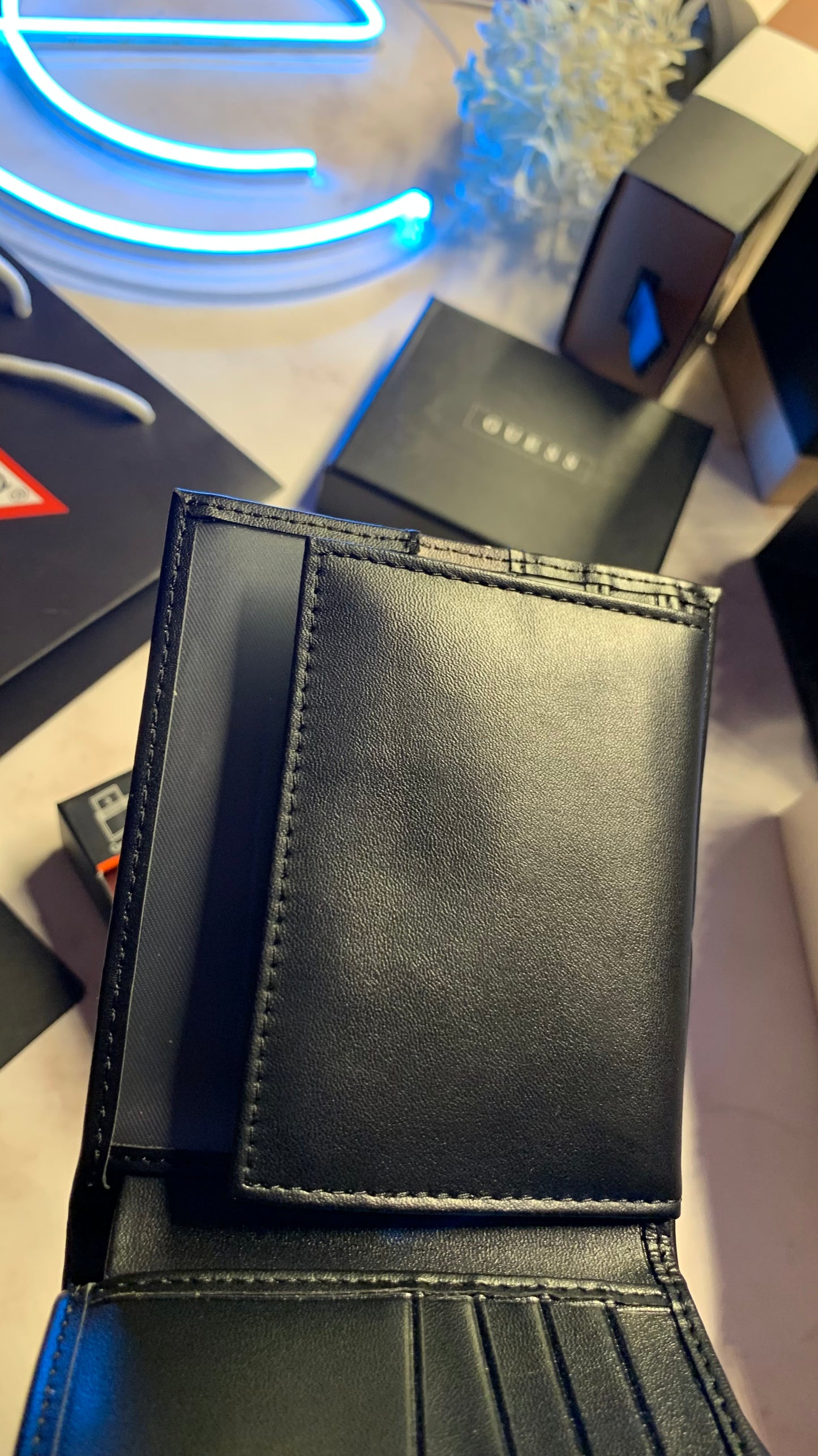 Guess Wallet For Men With ID Holder
