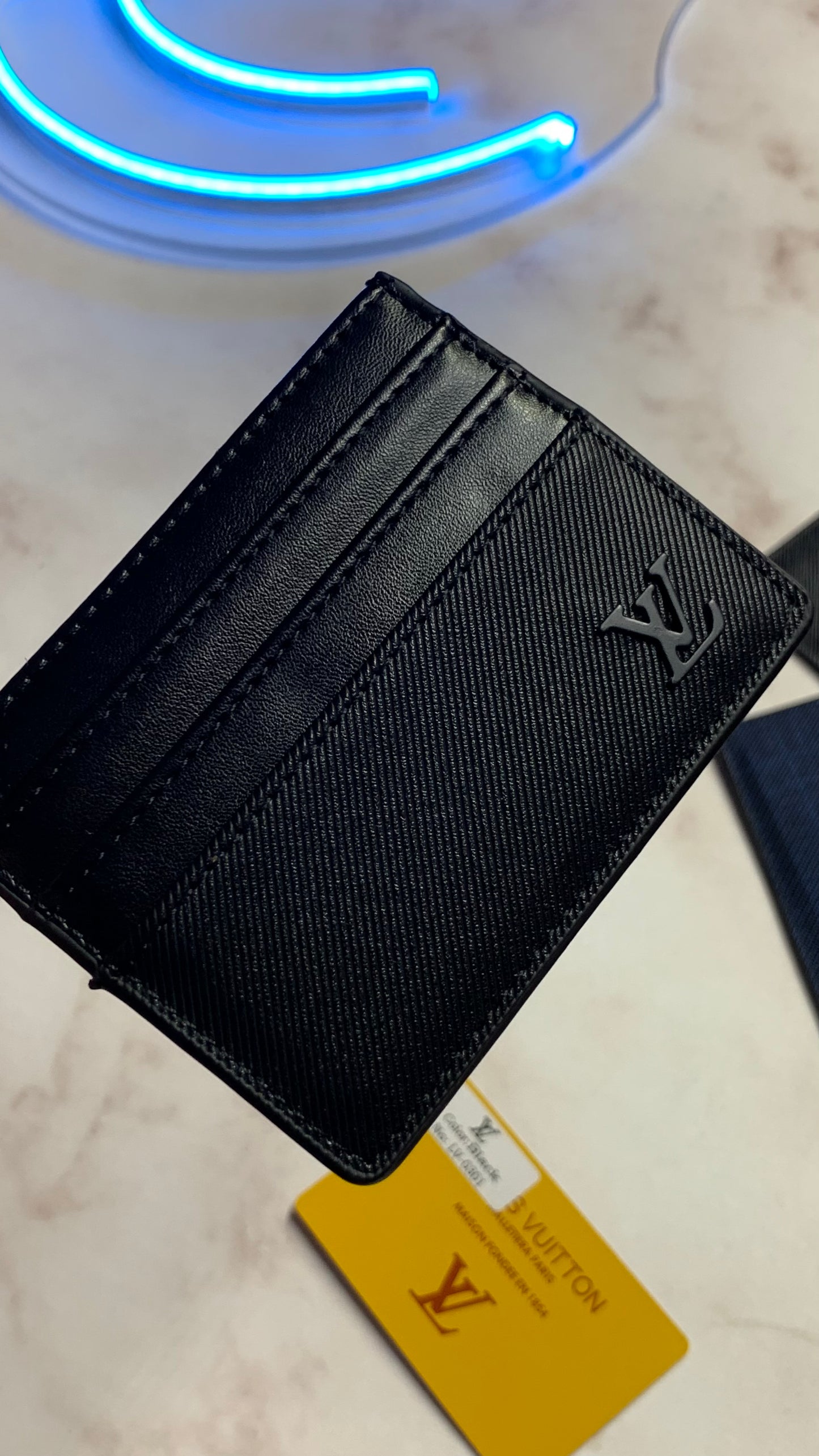 LV cardholder - Black
