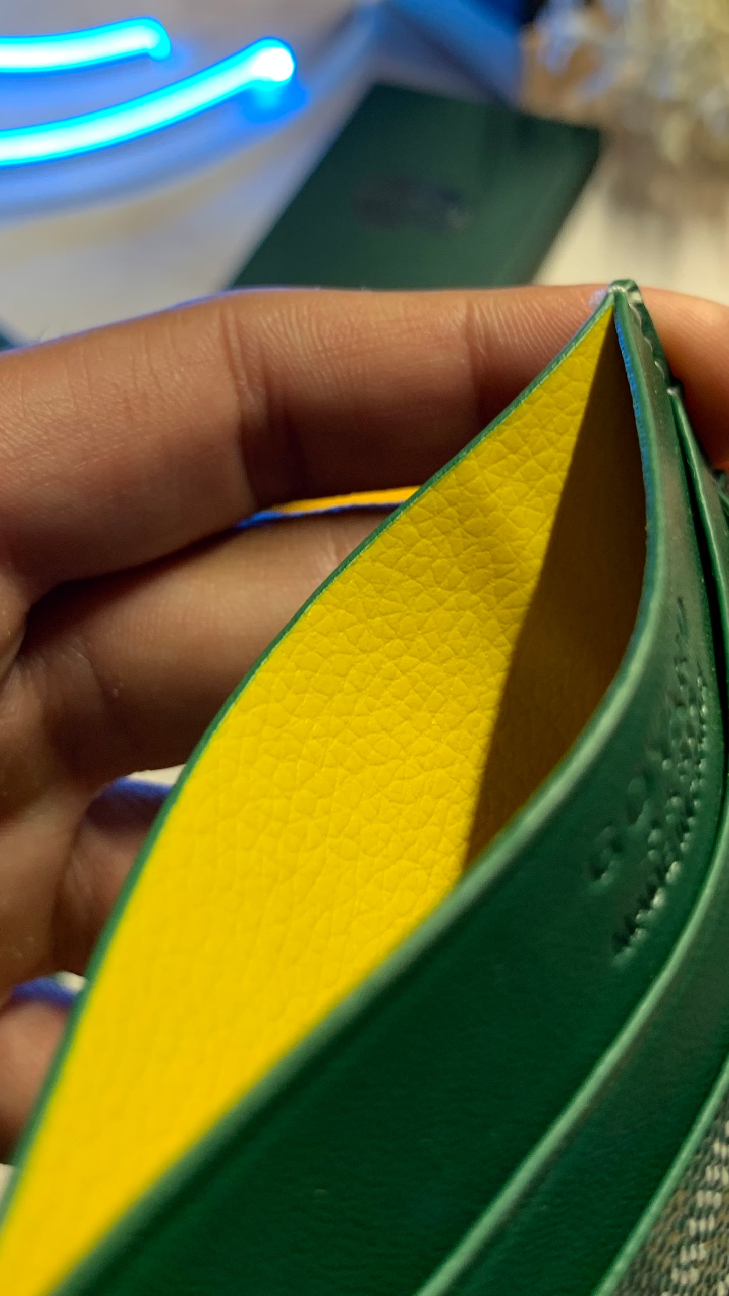 GOYARD Cardholder - Green