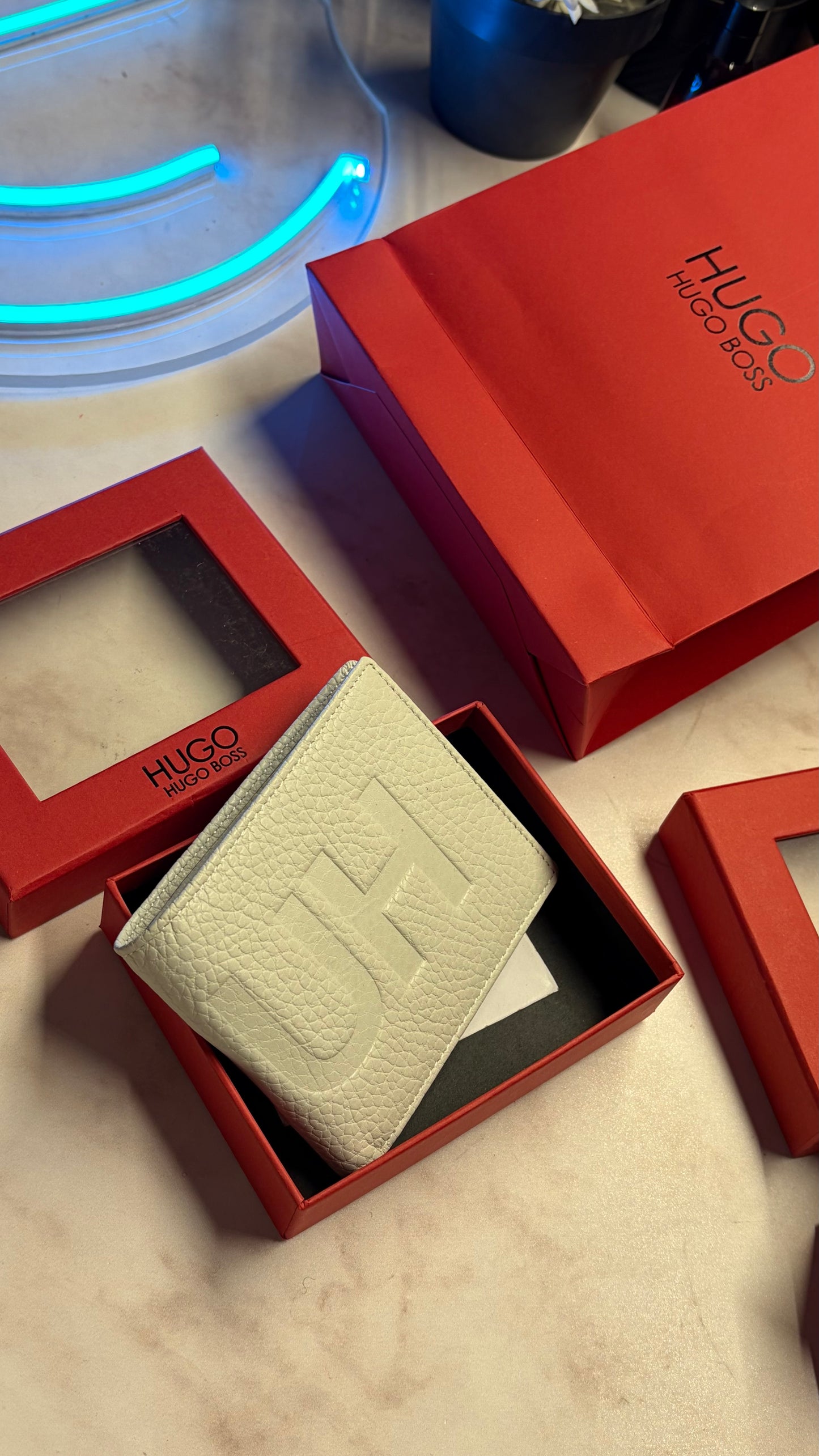Hugo Boss Wallet - White