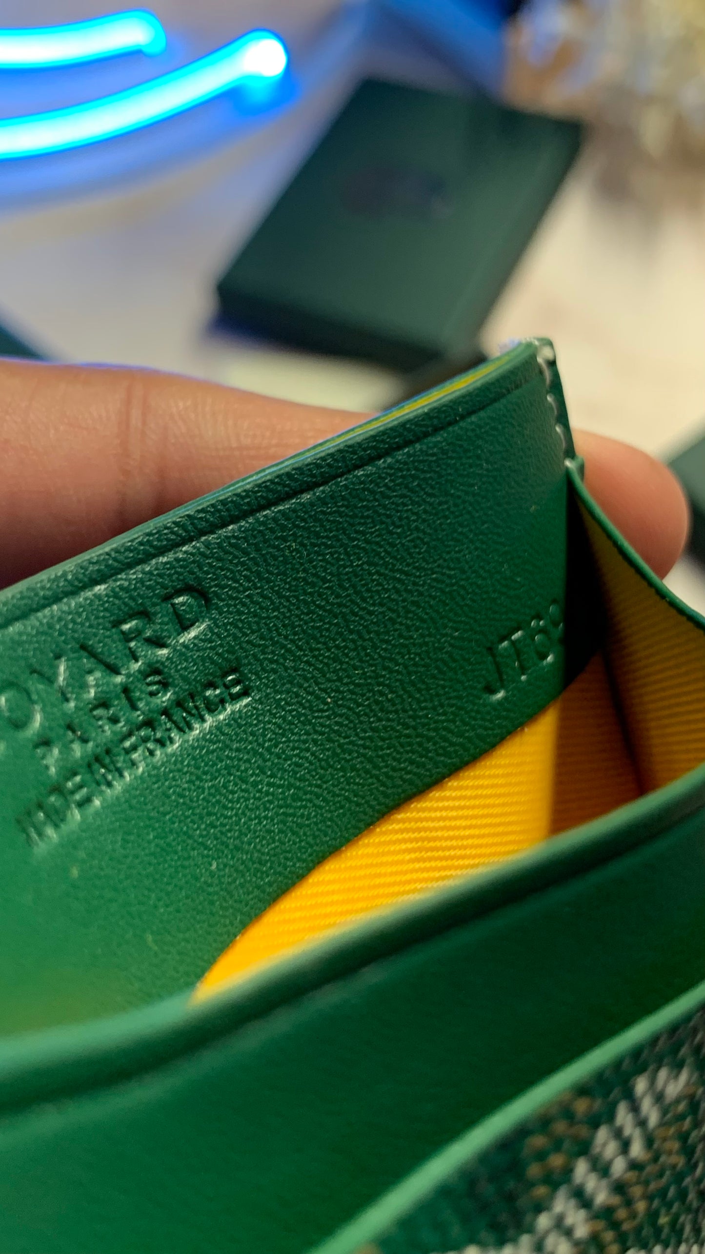 GOYARD Cardholder - Green