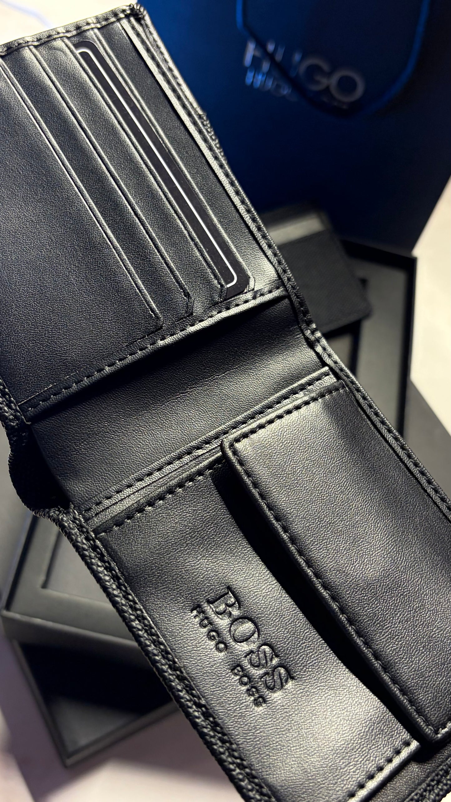 Hugo Boss Wallet & Cardholder Set