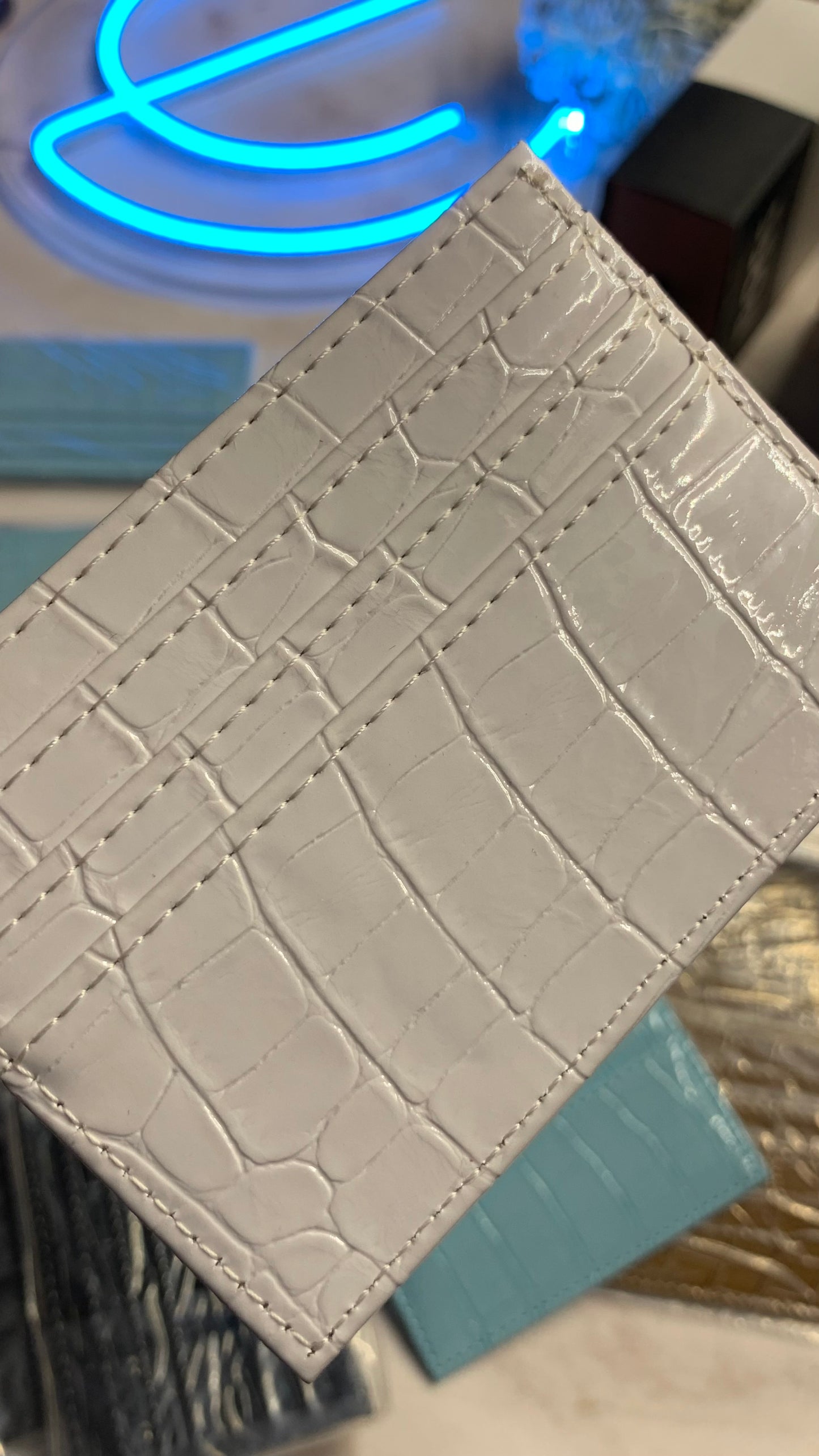 White Cardholder For Women