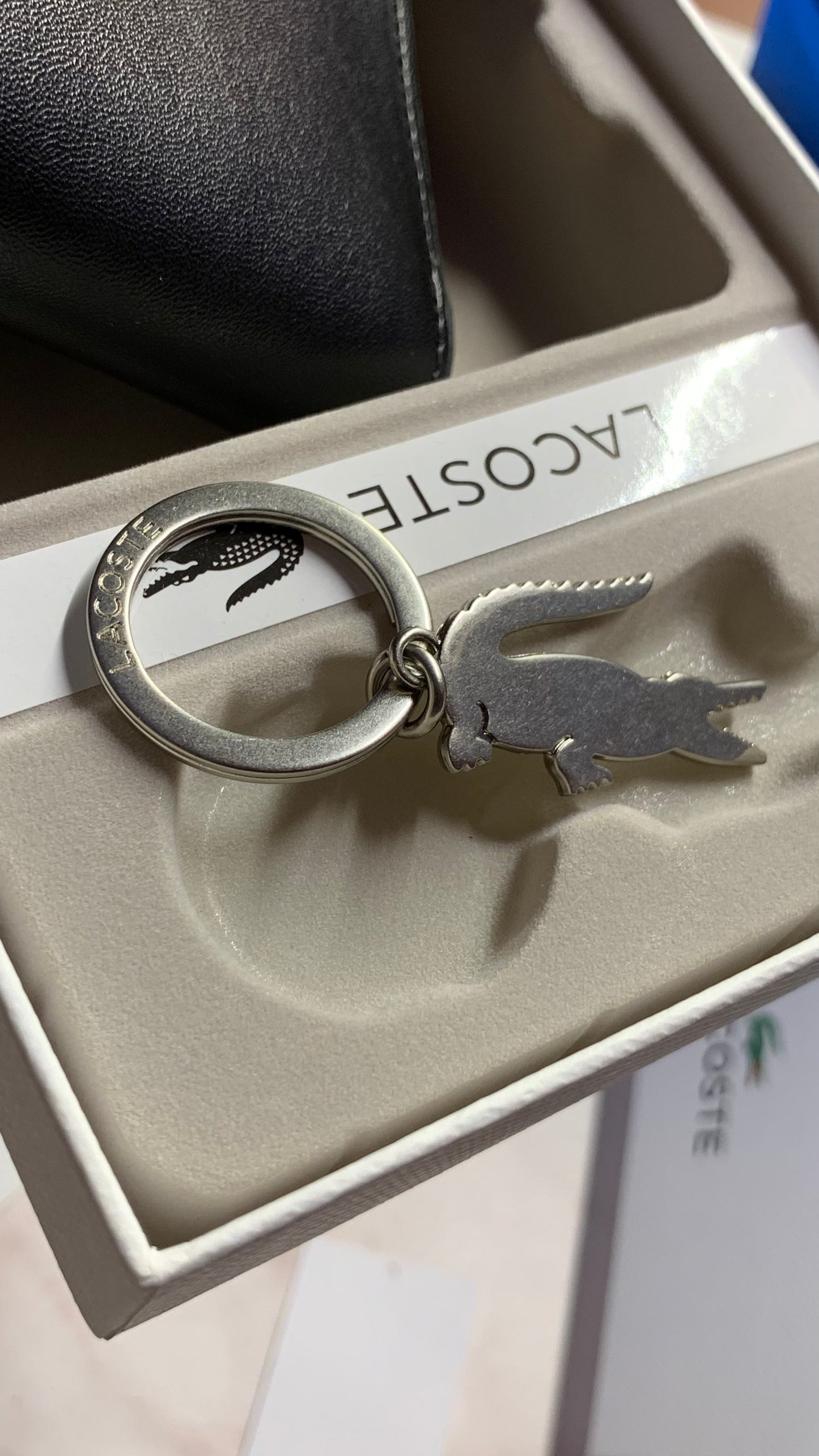 Lacoste Wallet & Keychain Set