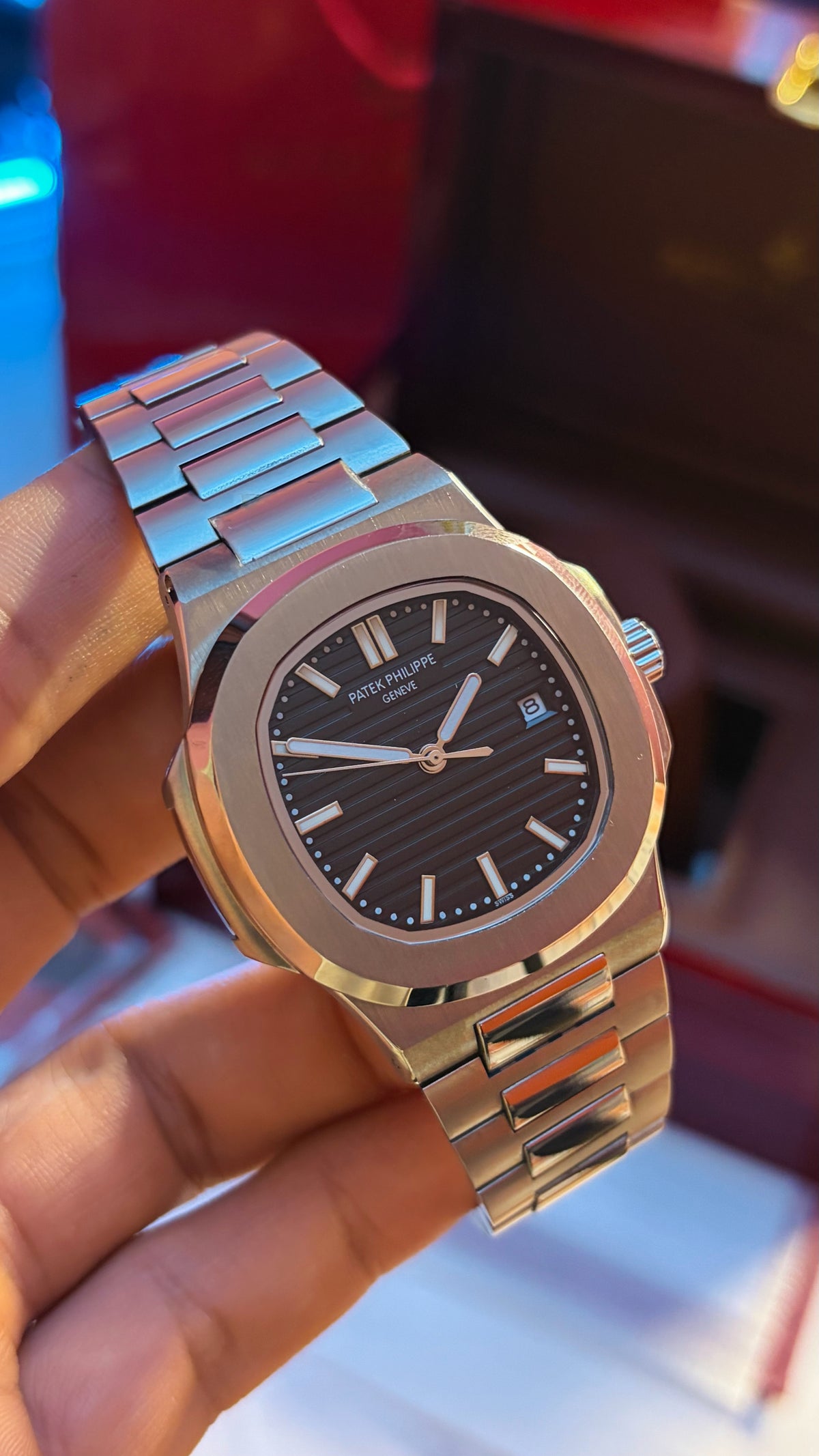 Patek Philippe Watch For Men - Black Dial