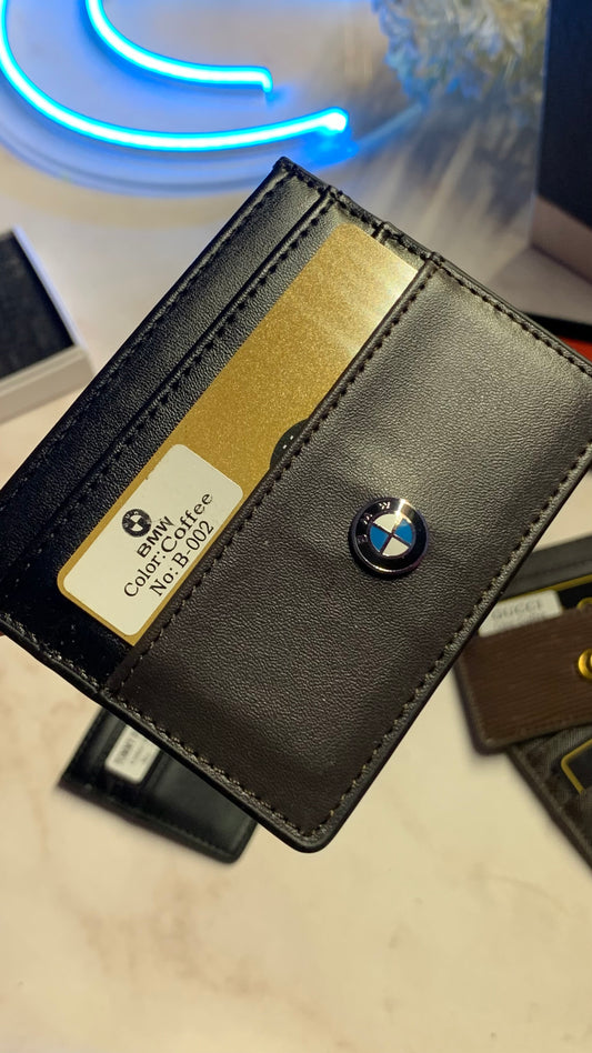 BMW Cardholder - Brown x Black