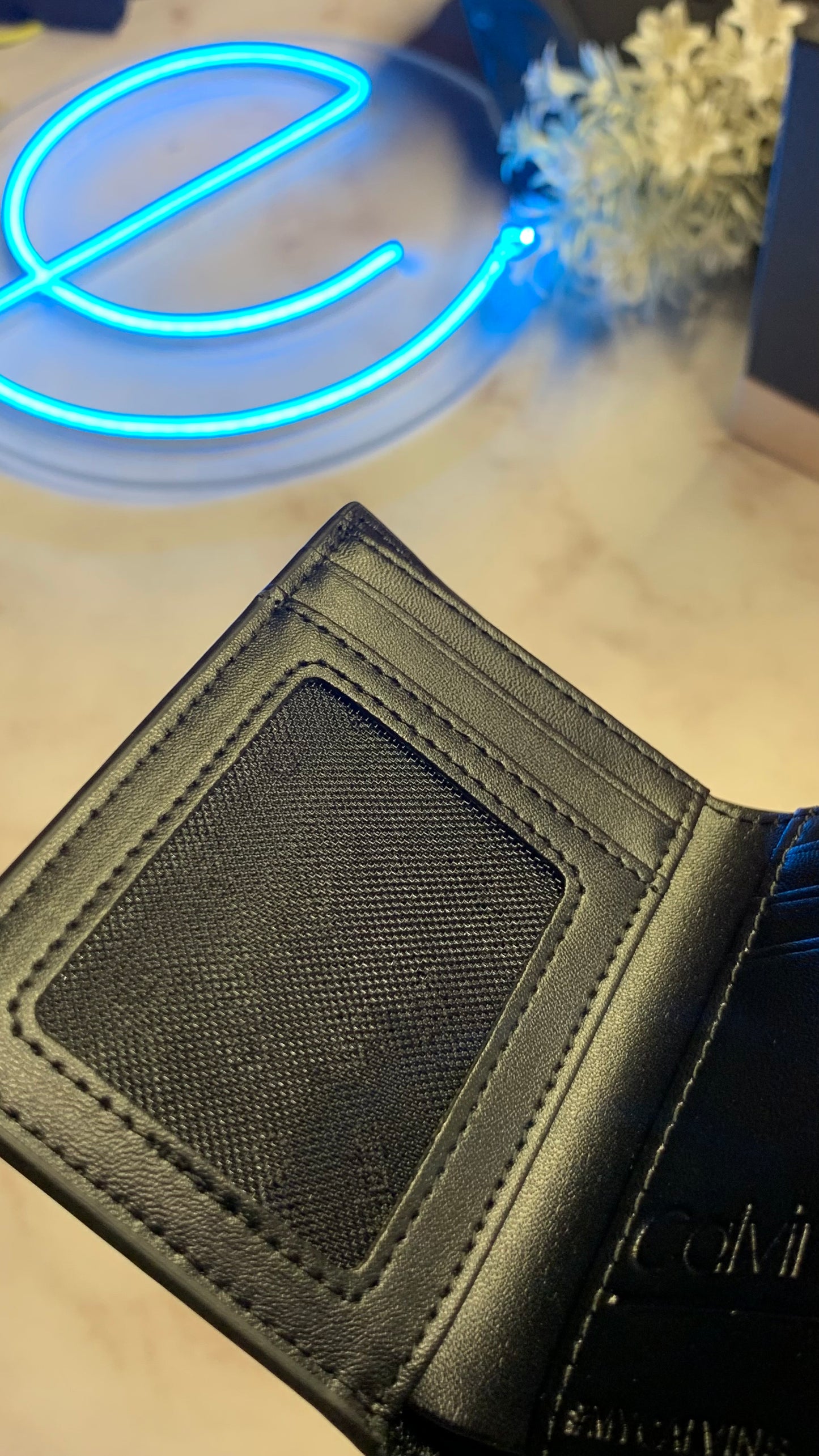 Calvin Klein Trifold Wallet - CK Pattern