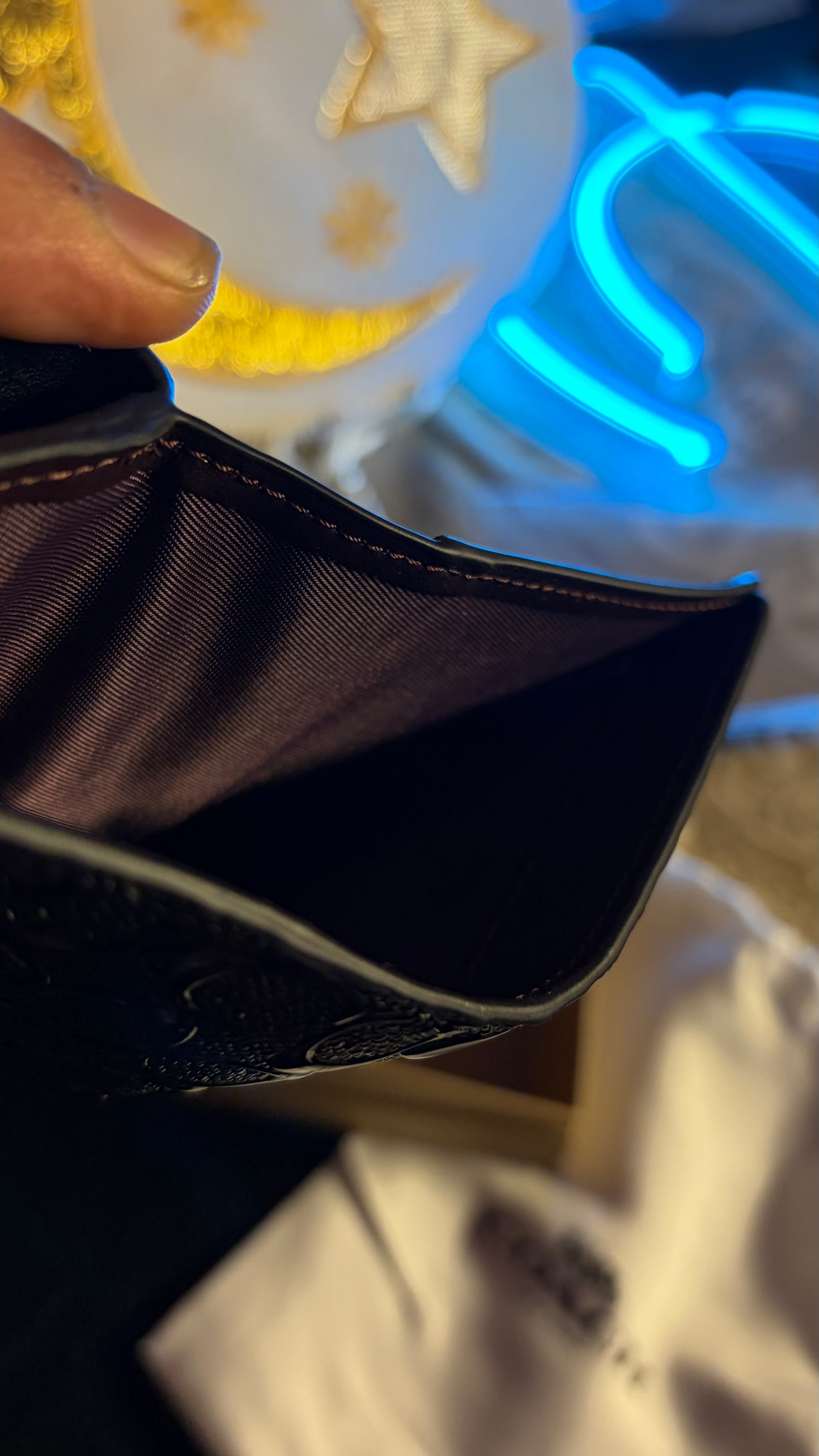 Coach Black Wallet For Women - Premium Quality