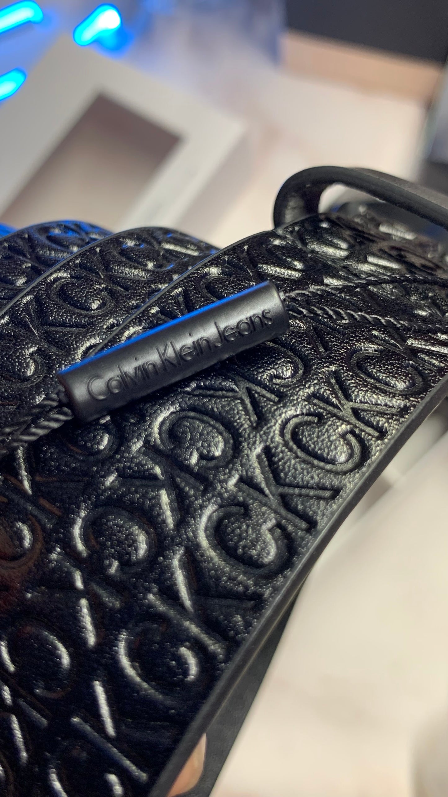 Calvin Klein wallet and belt set