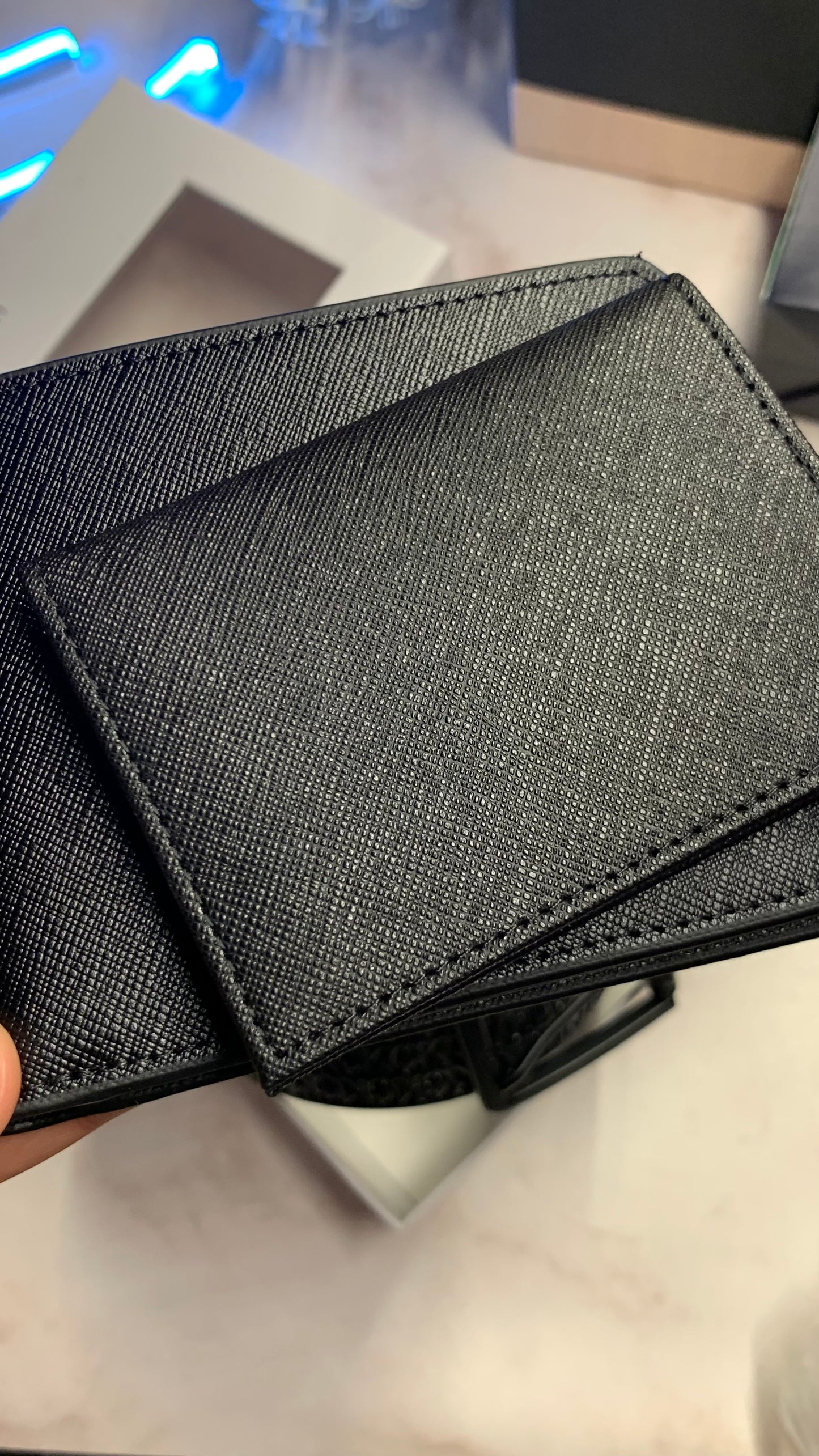 Calvin Klein wallet and belt set