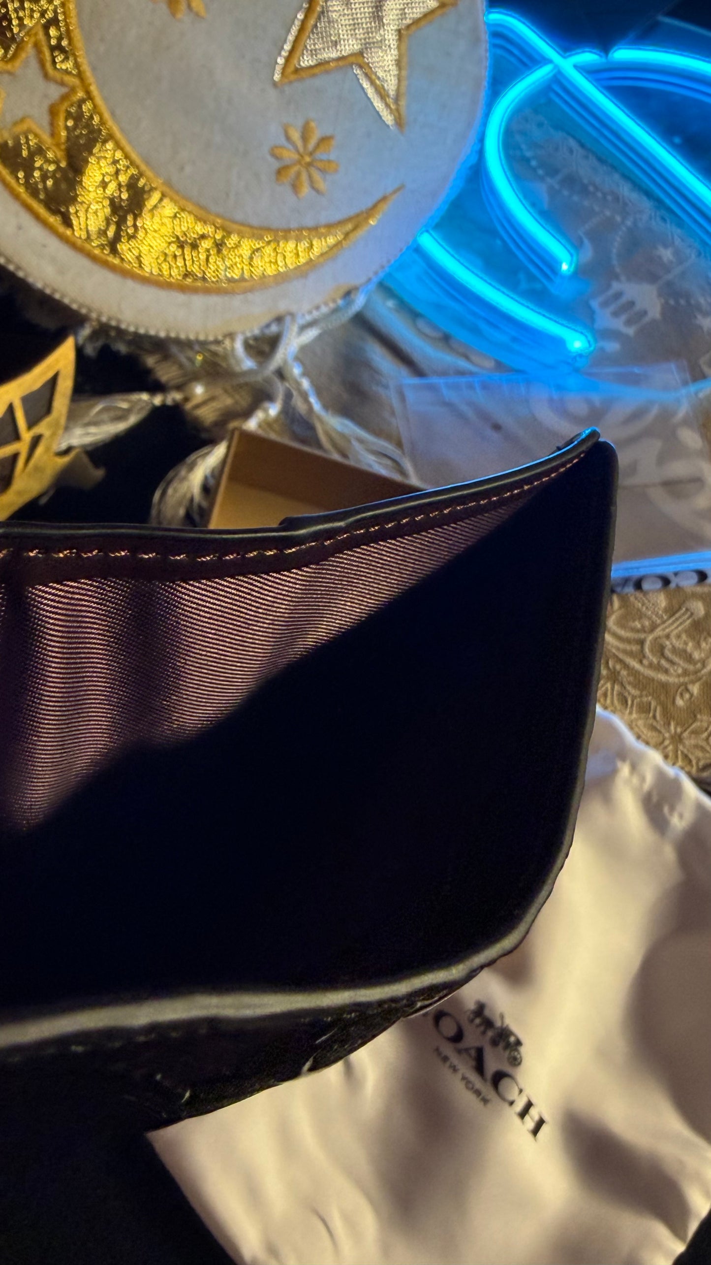 Coach Black Wallet For Women - Premium Quality
