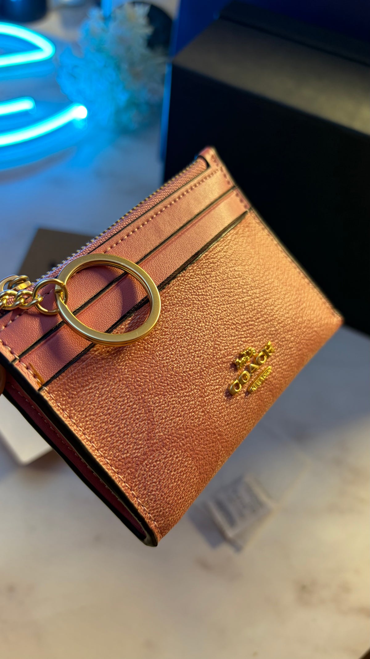 Coach Zipper Cardholder - Premium Quality