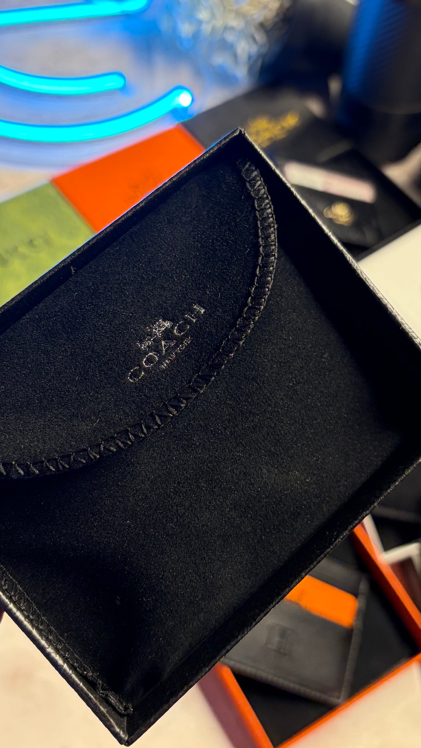 Coach Cardholder With Box