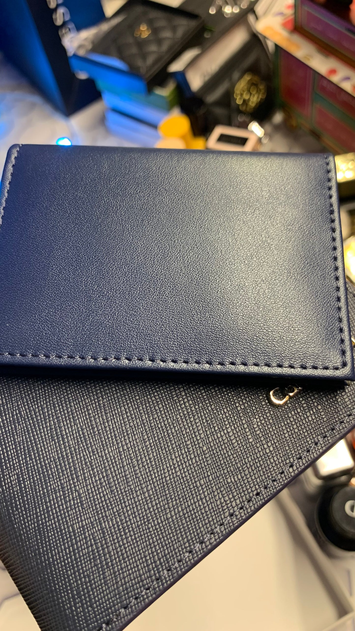 Calvin Klein Wallet with ID holder - Basic Navy Blue