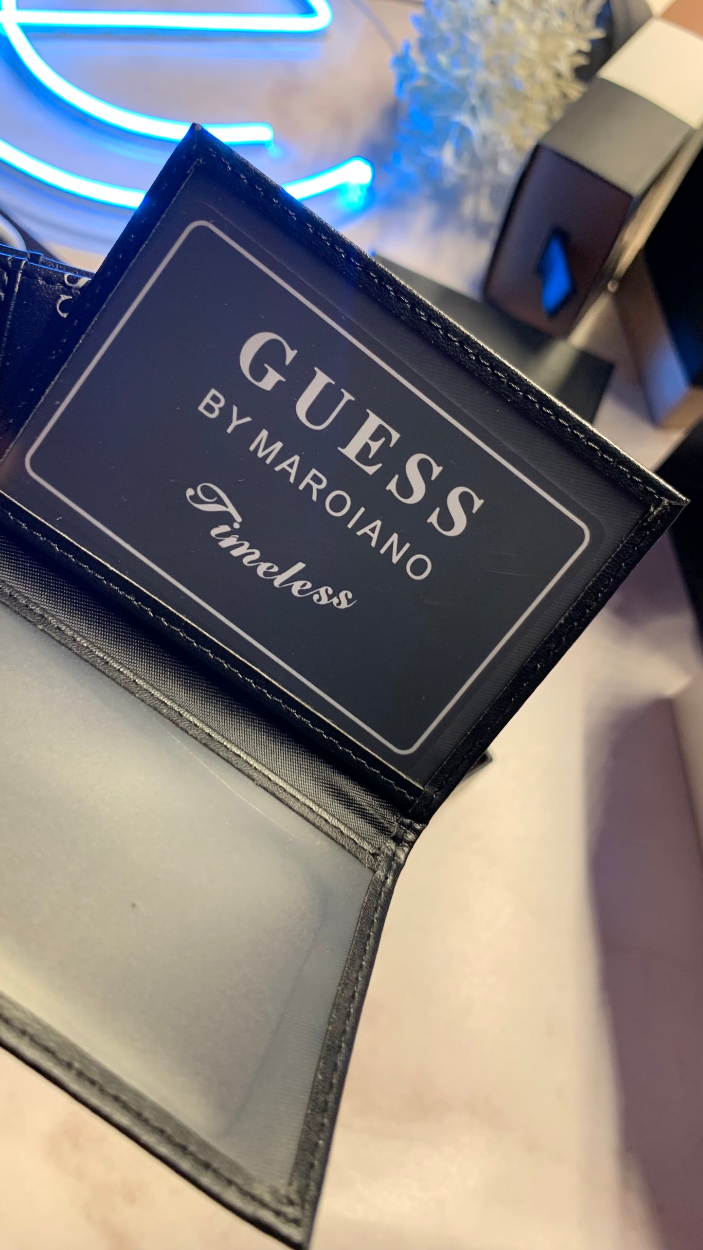 Guess Wallet For Men With ID Holder