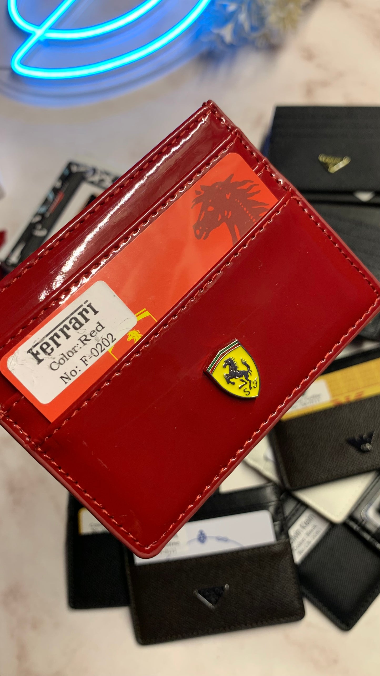 Ferrari Cardholder - Red