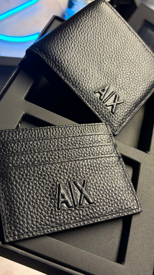 Armani Exchange Wallet & Cardholder Set