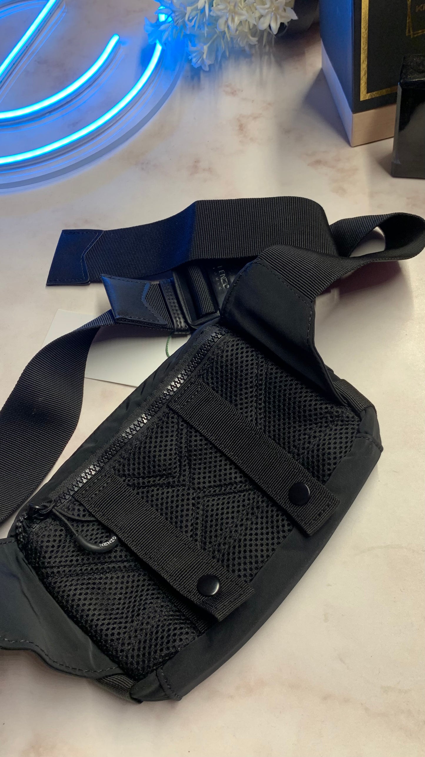 Kenzo Black waist bag