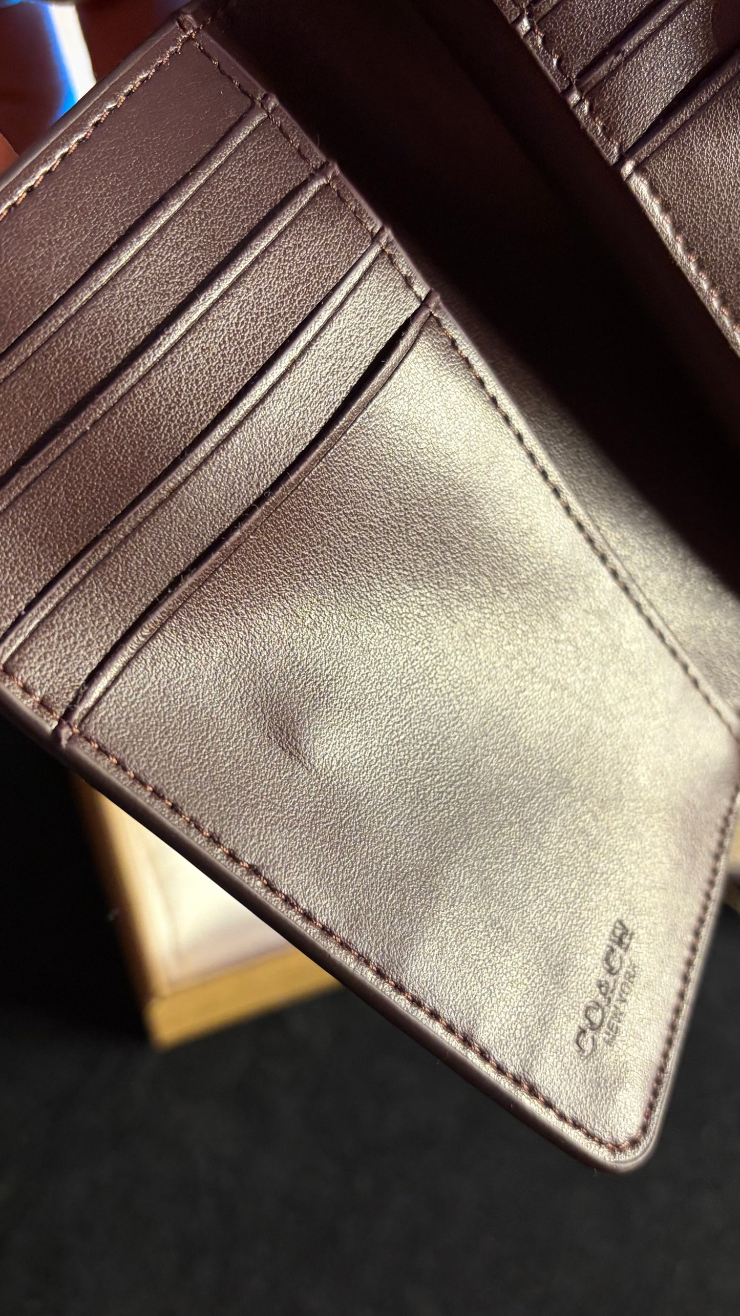 Coach Wallet For Women - Burgundy - Premium Quality