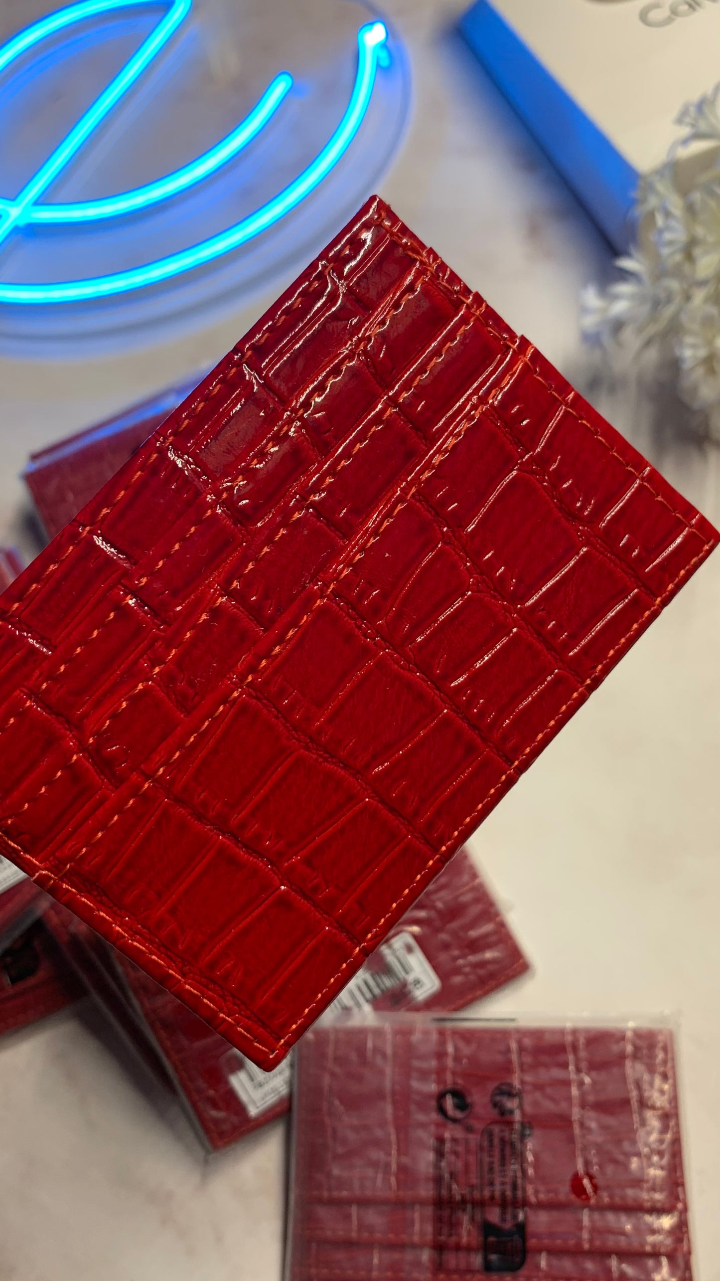 Red Cardholder