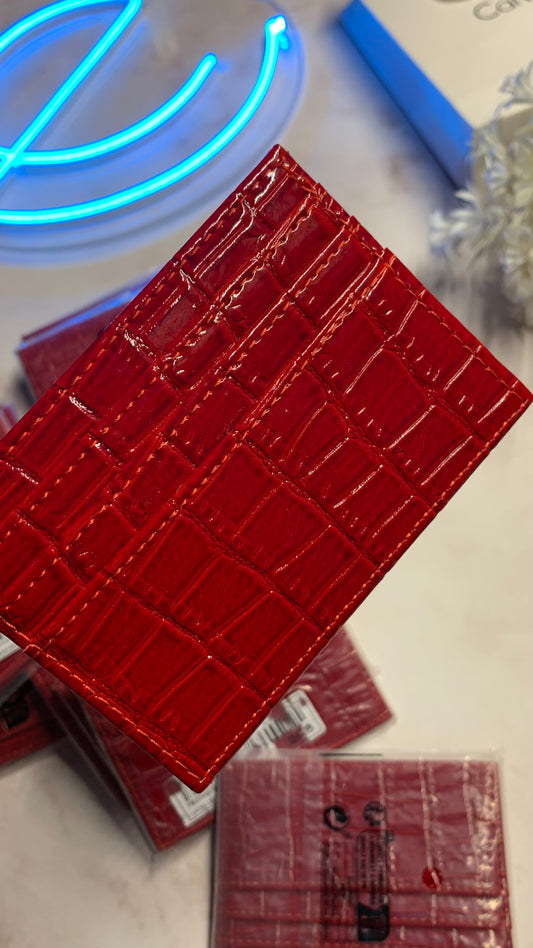 Red Cardholder
